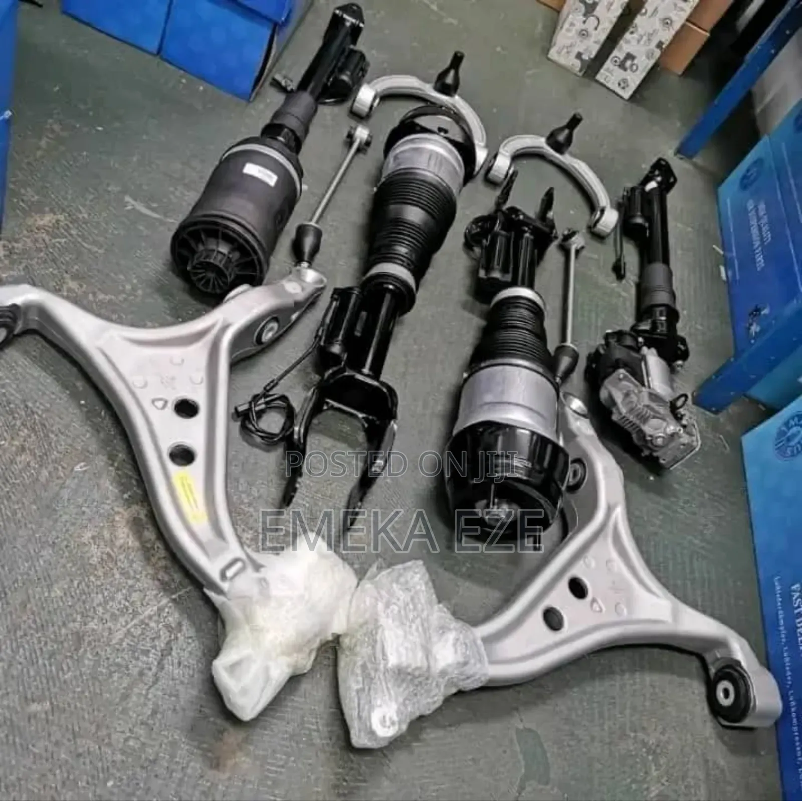 Air Suspension Shock Absorbers Designed for Mercedes-Benz W166 Models