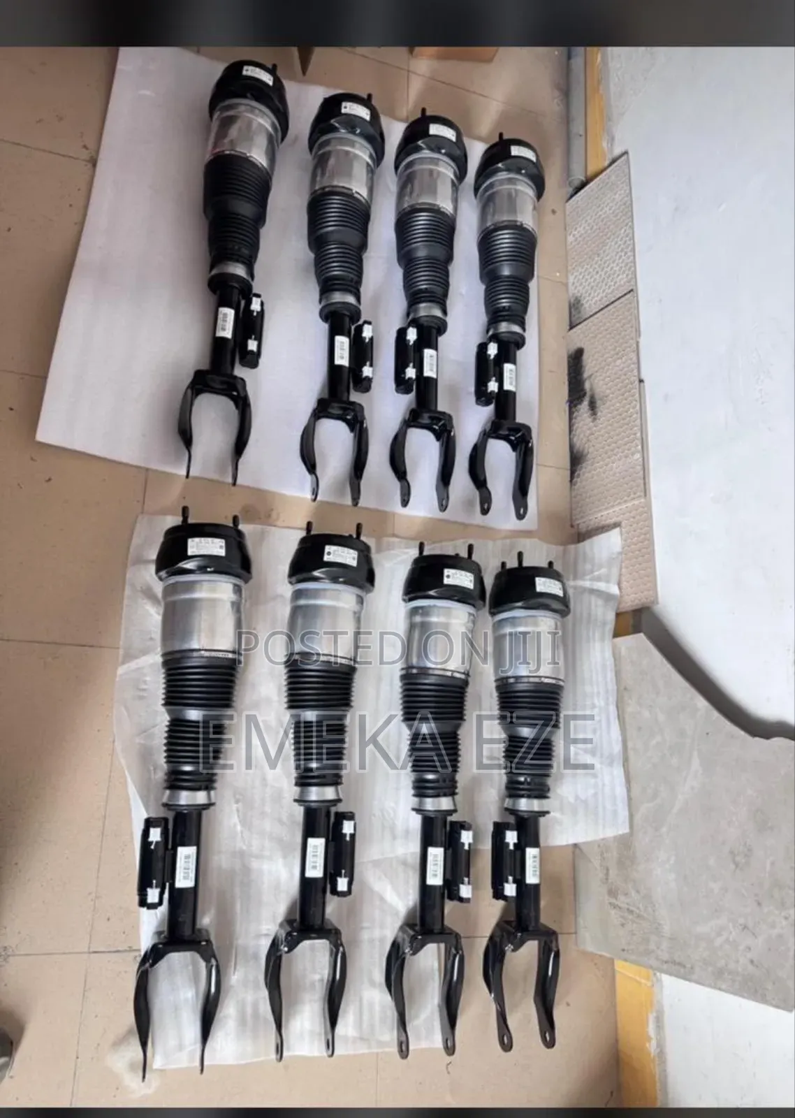 Air Suspension Shock Absorbers Designed for Mercedes-Benz W166 Models