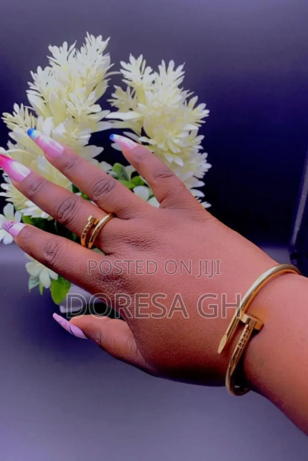Cartier Bangle and Ring Set for Her – Elegant Matching Jewelry Set