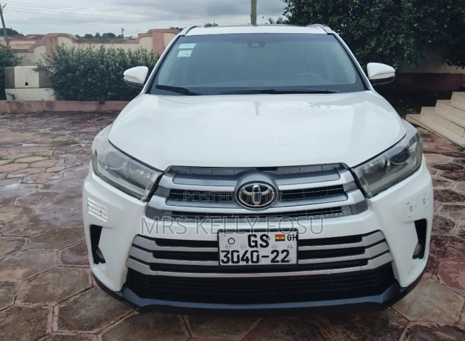 Toyota Highlander Limited 4dr SUV AWD (3.5L 6cyl 6A) 2015 White