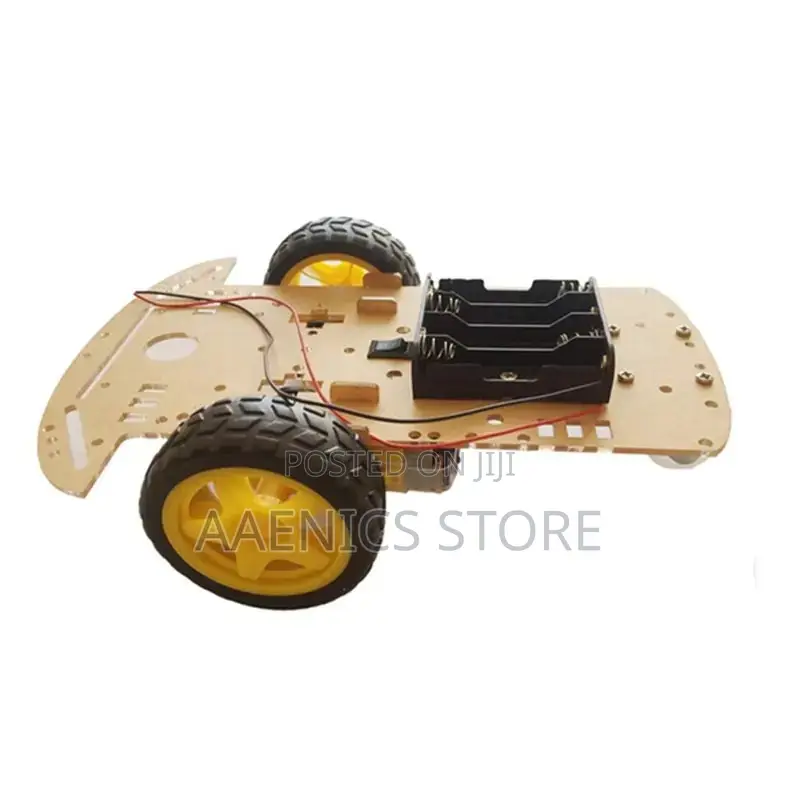 2wd Smart Robot Car Chassis With Gear Motors.
