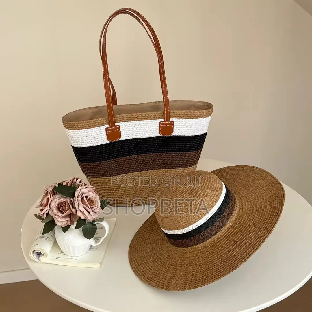 Beach Bag And Hat