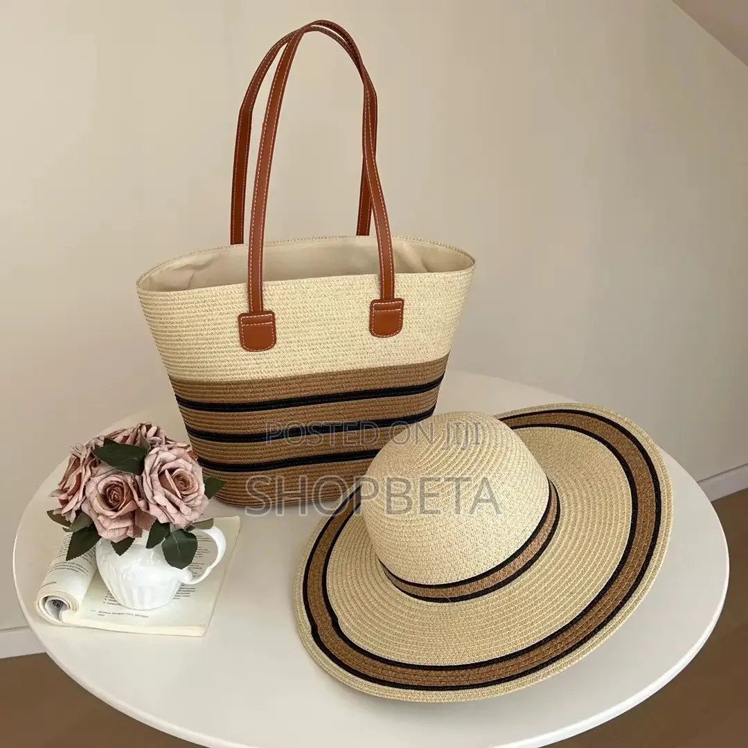 Beach Bag And Hat