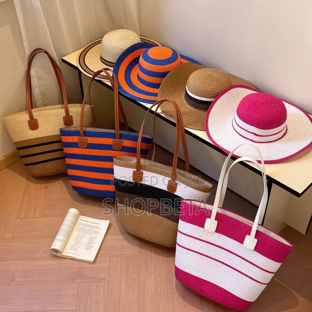 Beach Bag And Hat