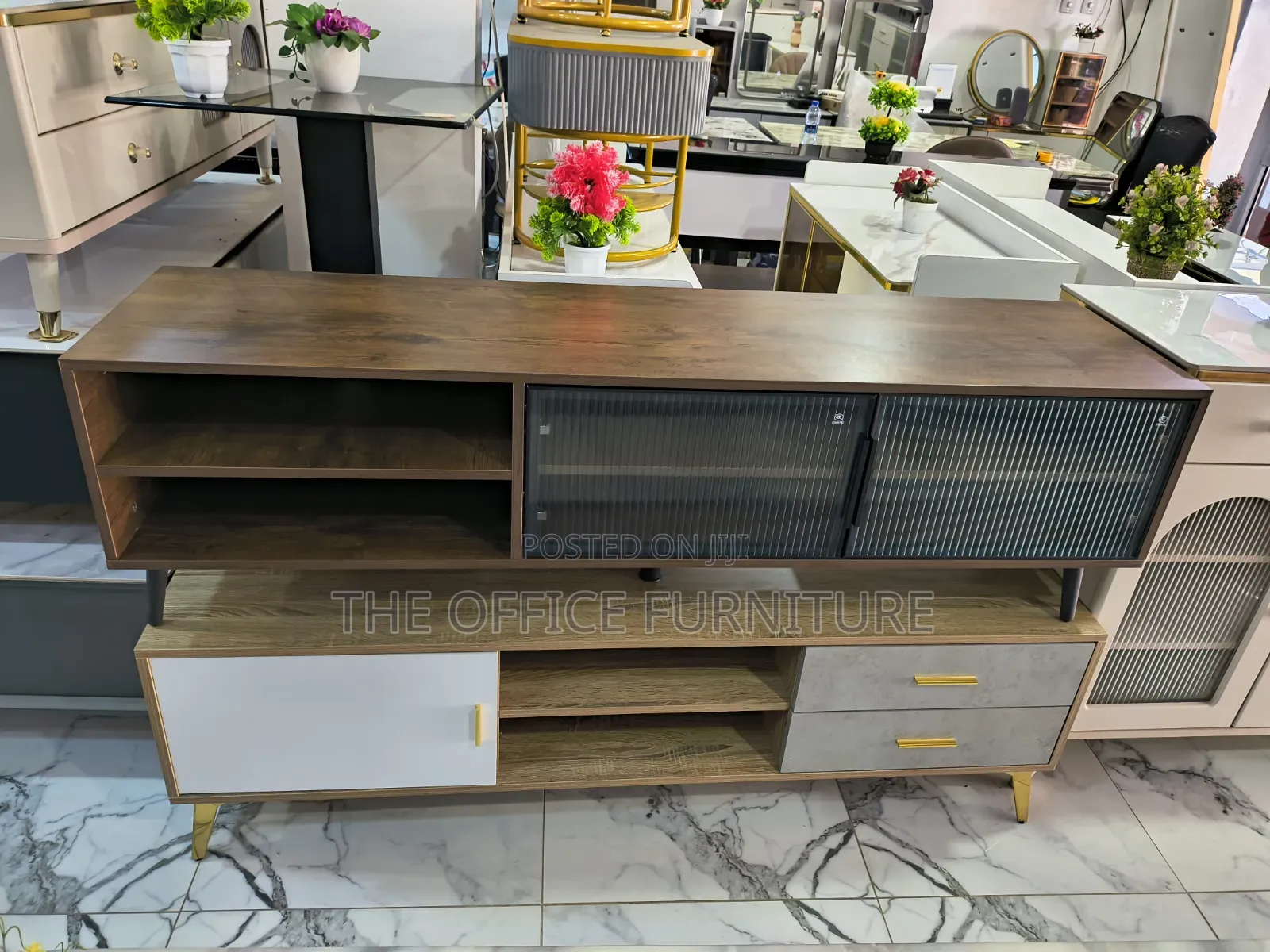 Executive Tv Stand/ Midea Console