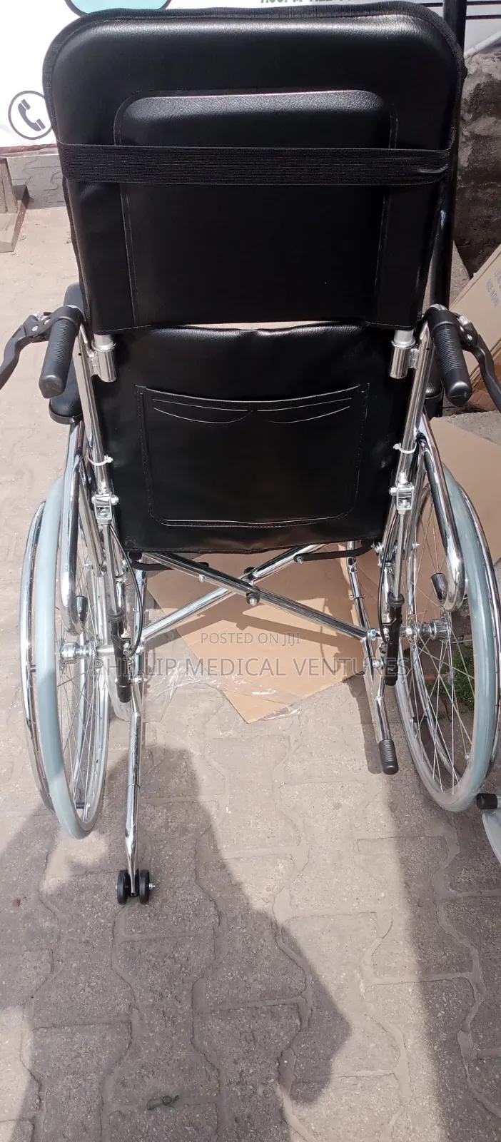 Abs Commode Wheelchair (Long Backrest)