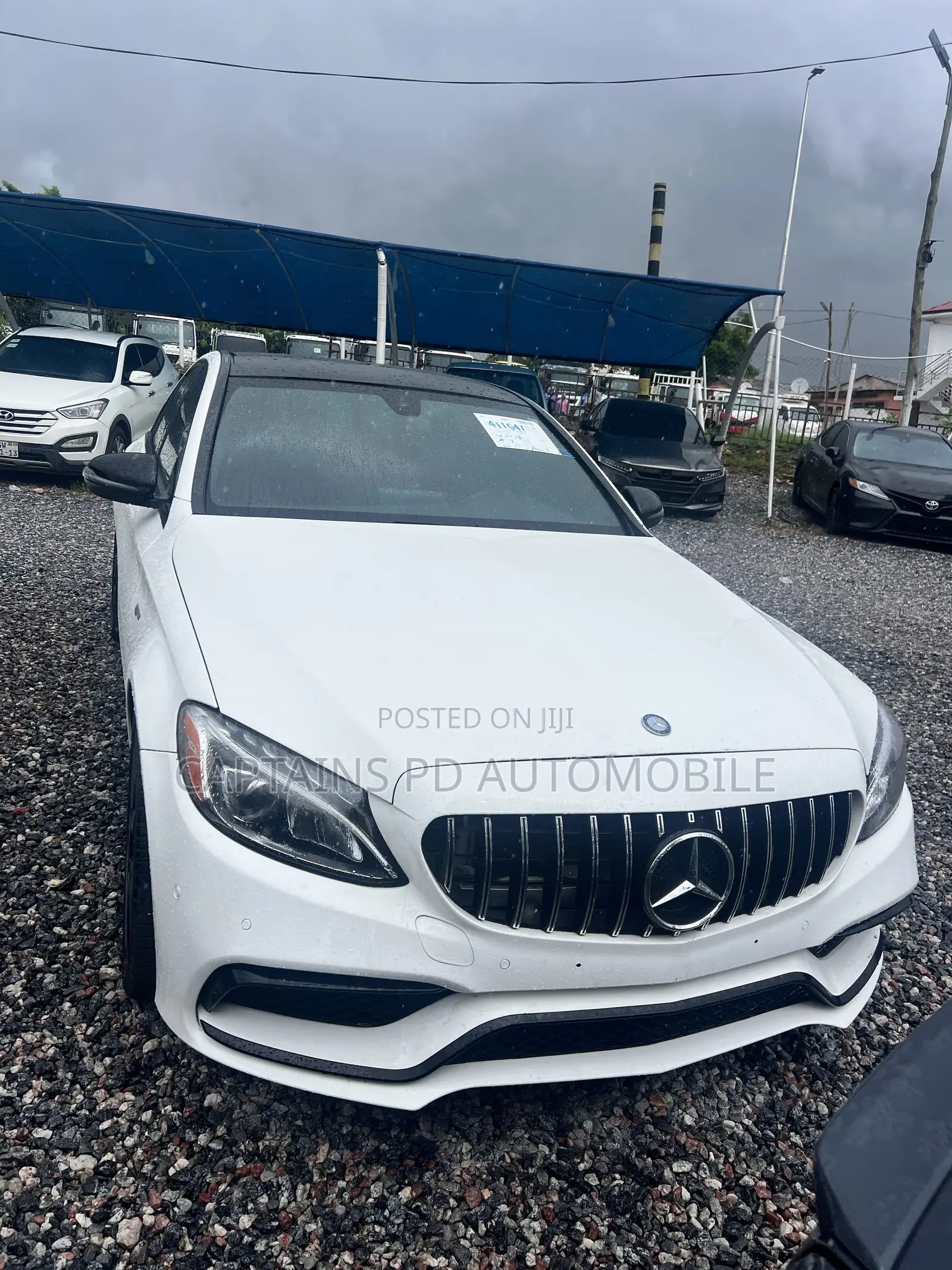 Mercedes-Benz C43 4Matic Sedan AWD (3.0L V6 9AM) 2017 White