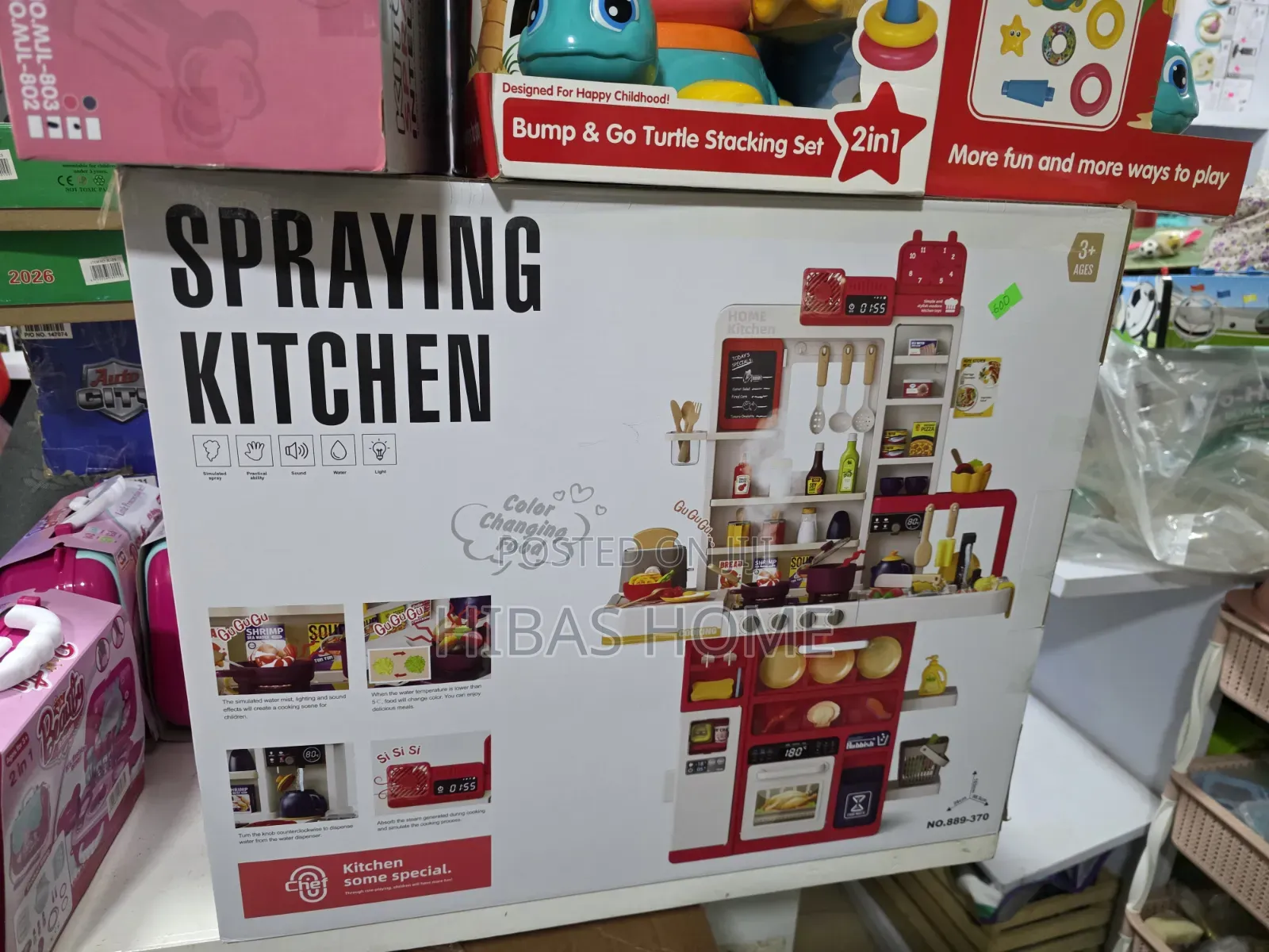Big Size Spraying Kitchen With Accessories 106cm Tall