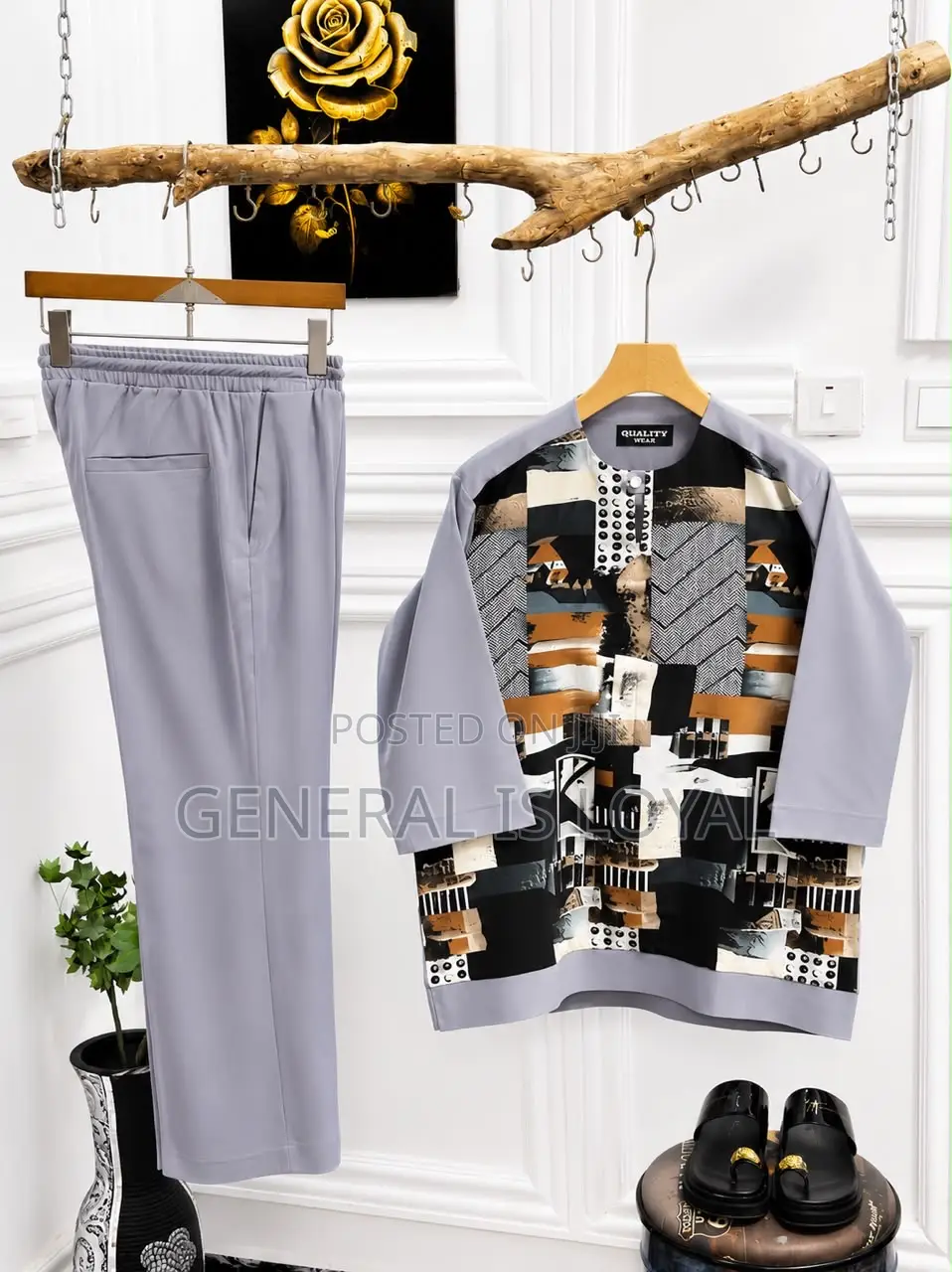 Ash Native/African Kaftan Men’S Wear