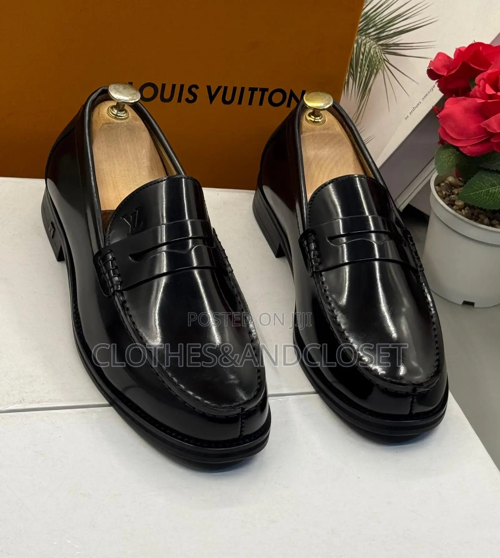 Louis Vuitton Louis Loafers Crafted From Premium Glazed Calf Leather