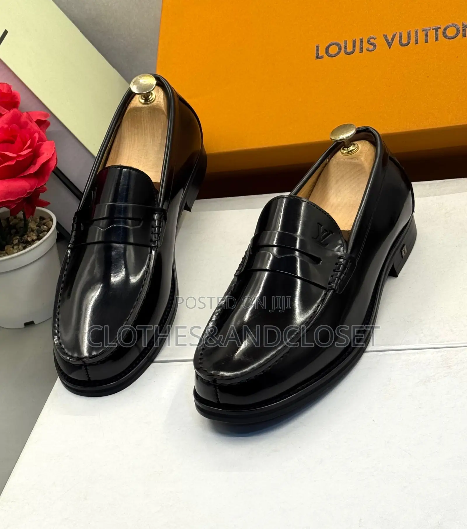 Louis Vuitton Louis Loafers Crafted From Premium Glazed Calf Leather
