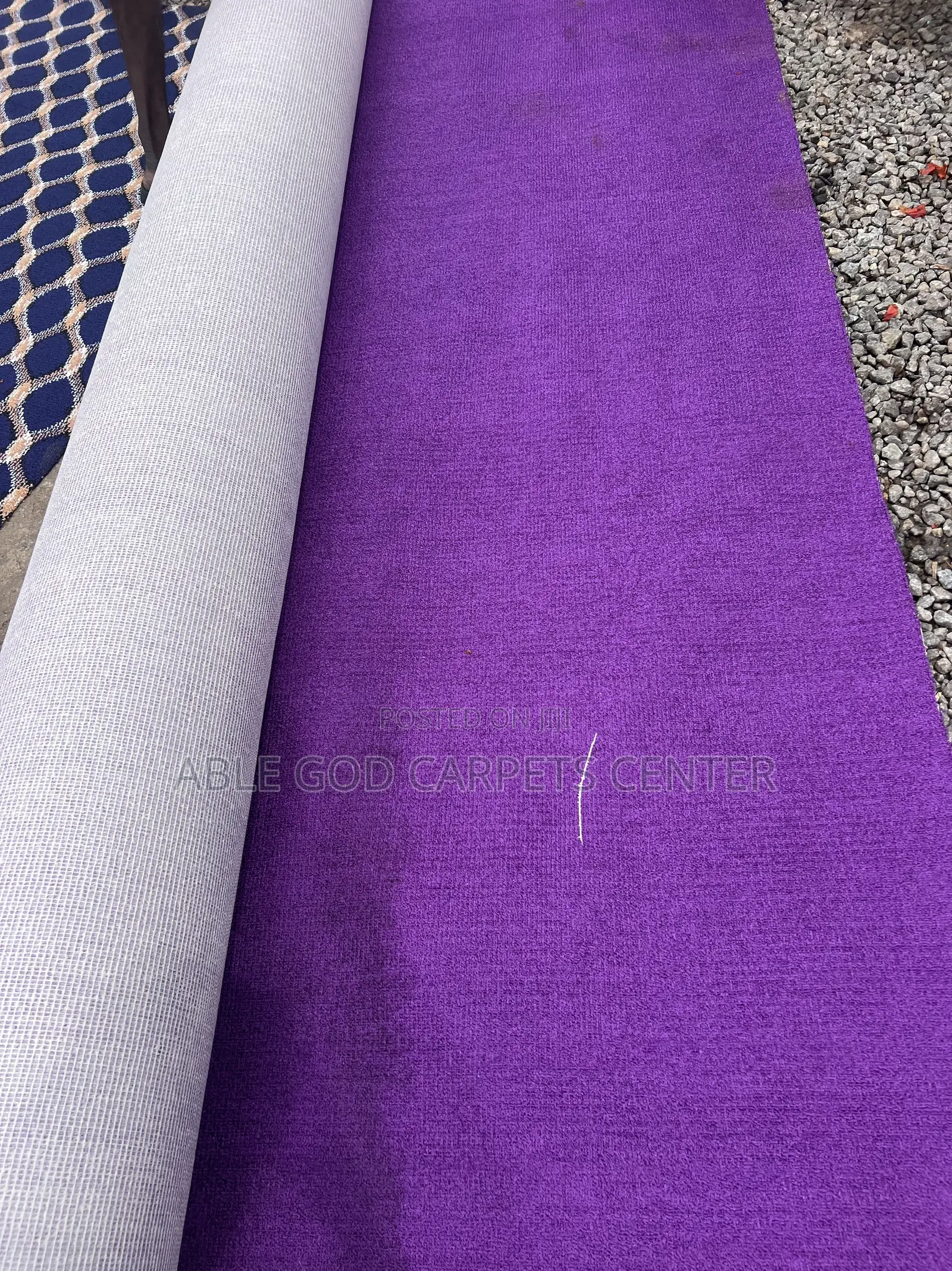 Purple Industrial Woolen Carpets for Floor