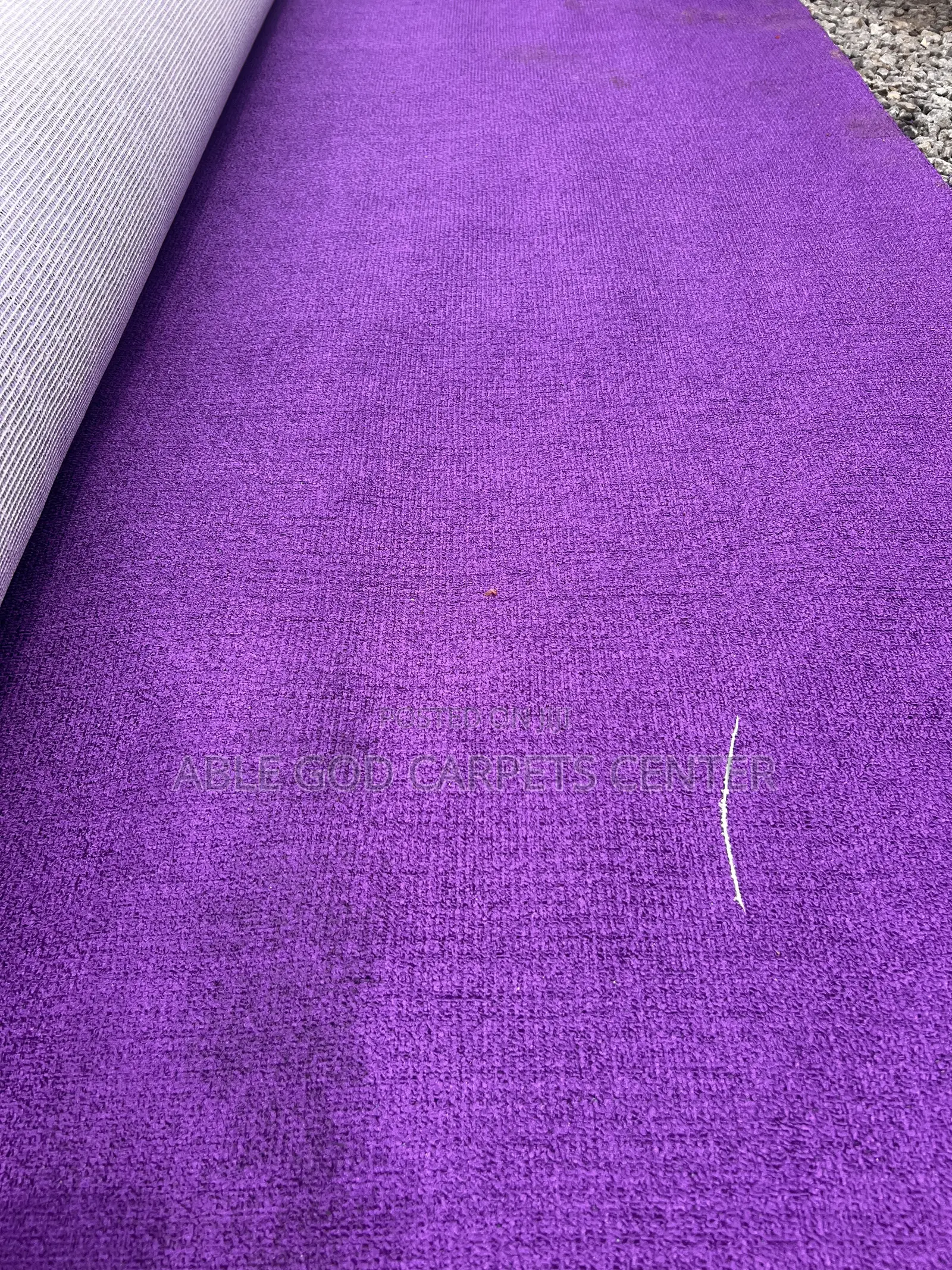 Purple Industrial Woolen Carpets for Floor