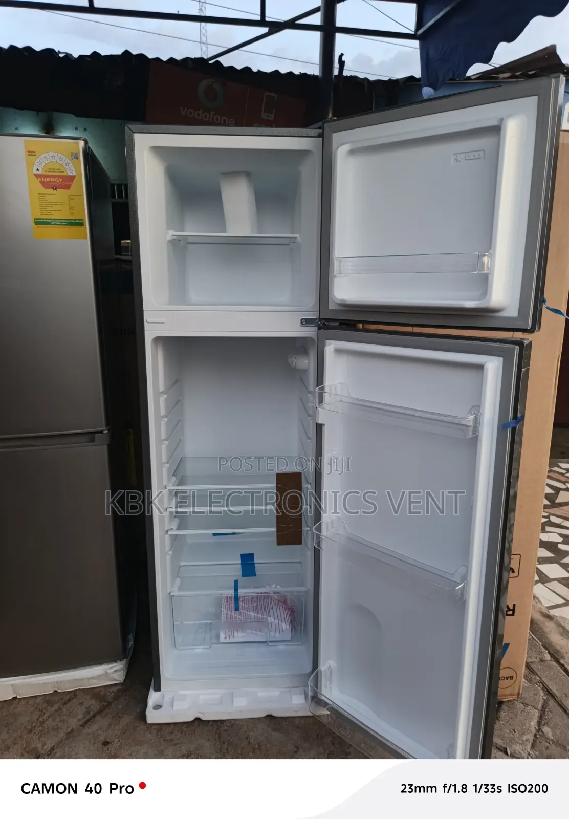 Nexon 168liter Double Door Fridge Top Mounted Freezer