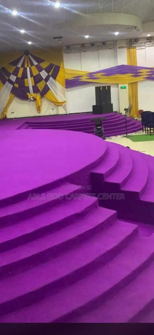 Purple Carpet for Church and Flooring