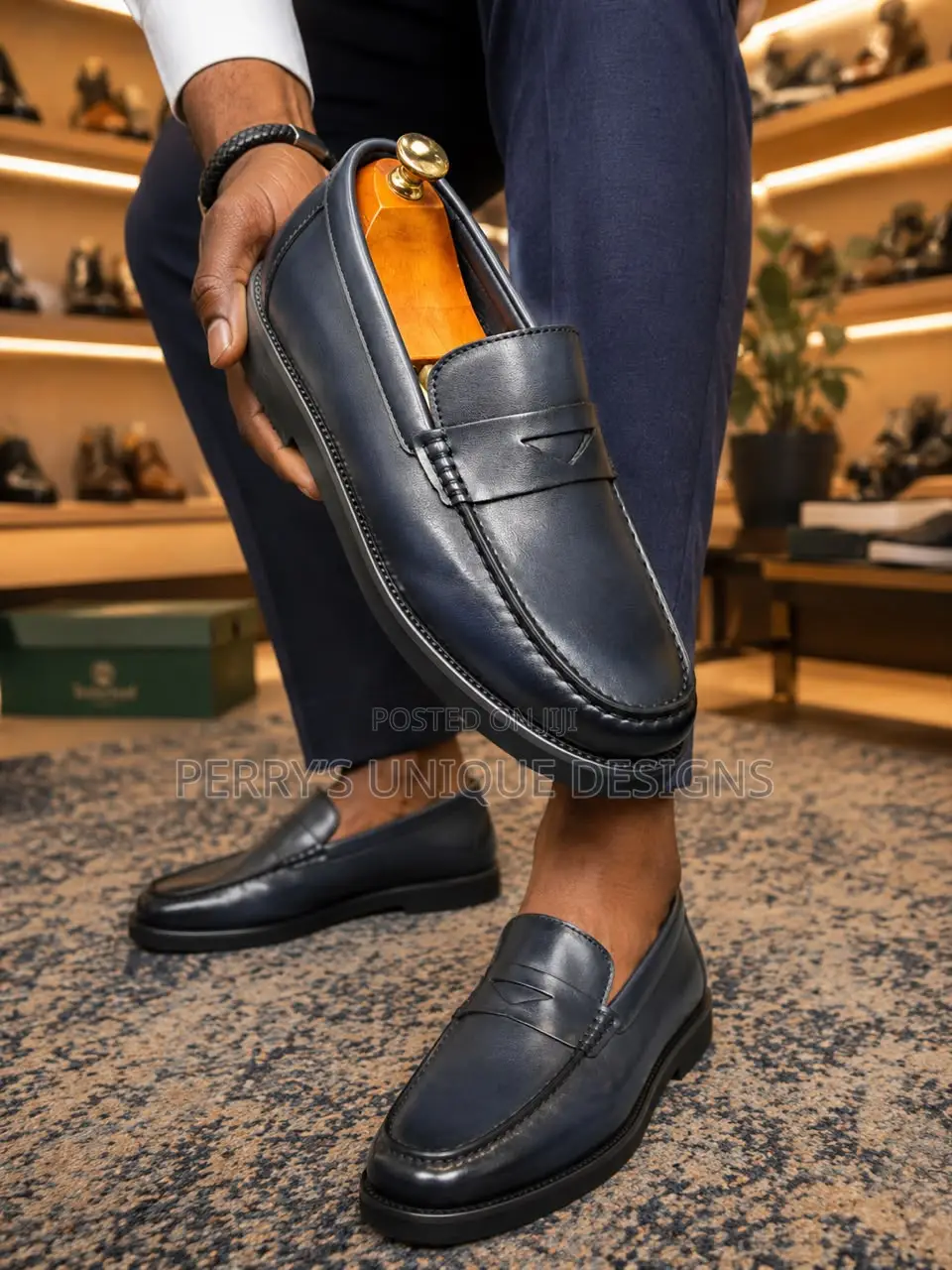 Timberland Black Sovereign Loafers – Prestige Collection