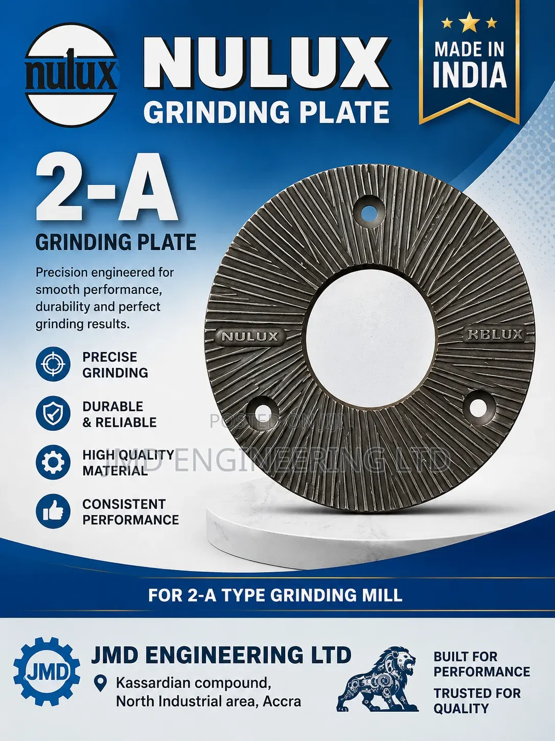 2 a Grinding Plate Nulux