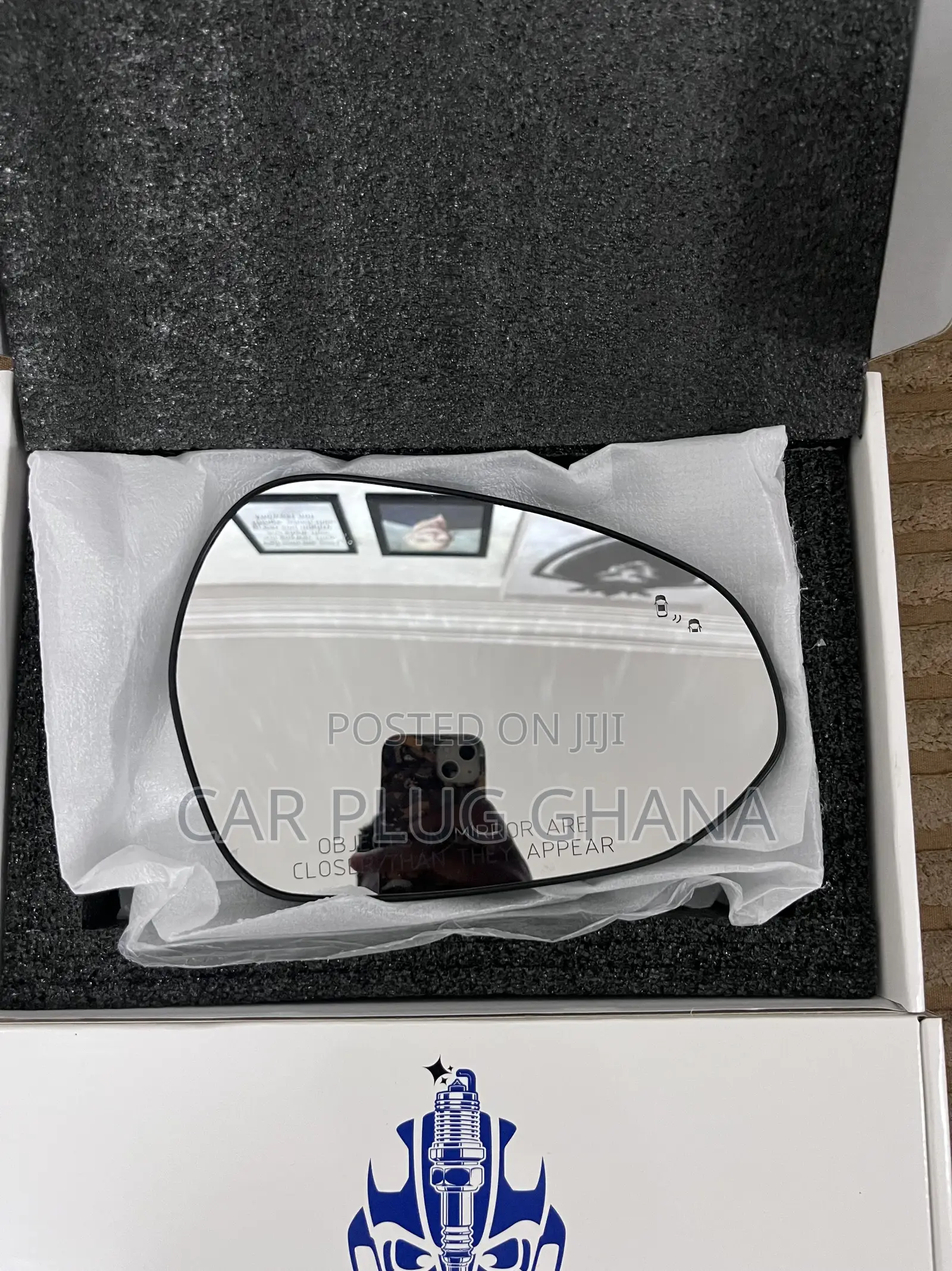 Kia K5 Side Mirror Glass With Sensor