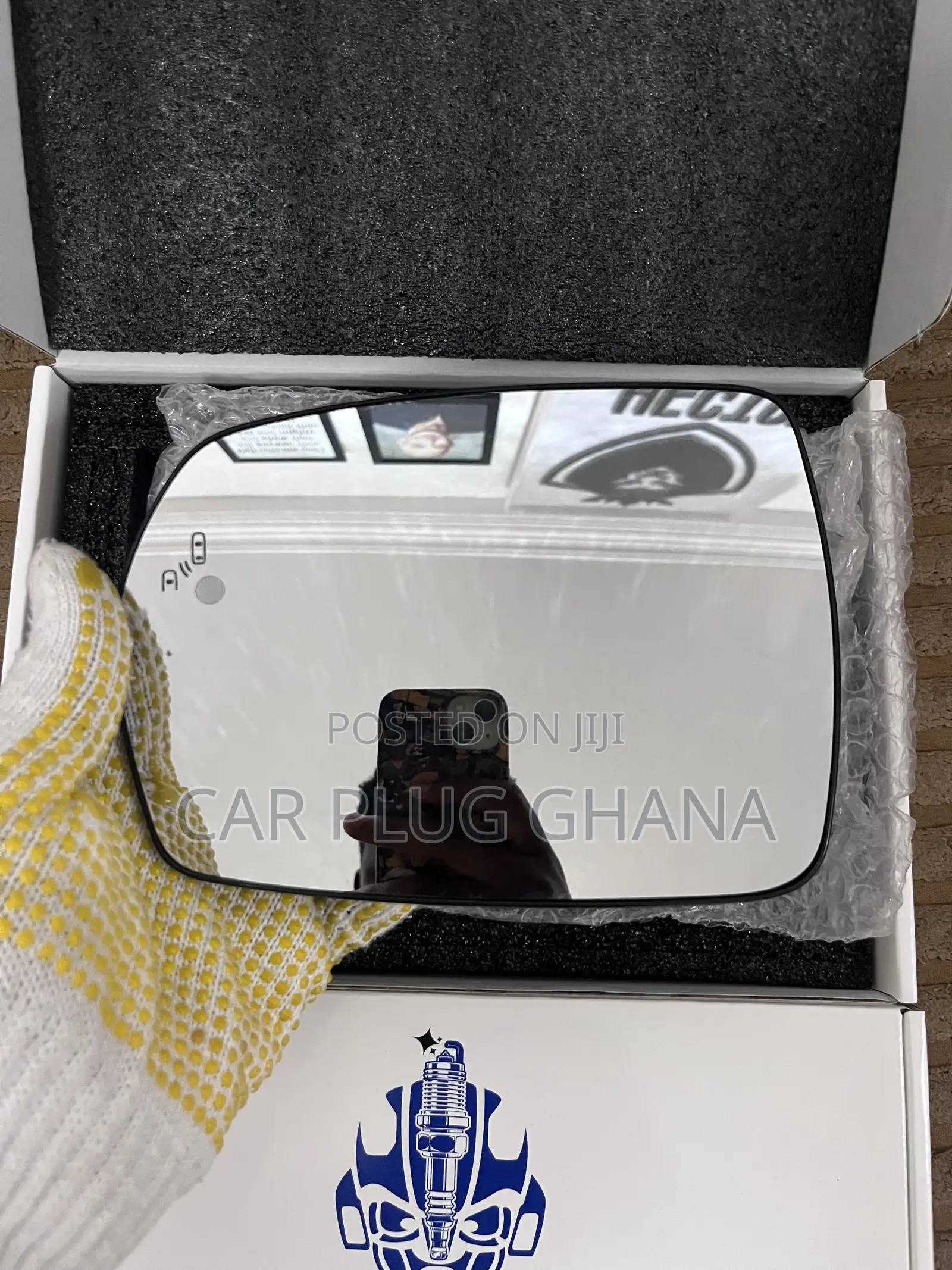 Ford Edge 2016-2024 Side Mirror Glass With Sensor