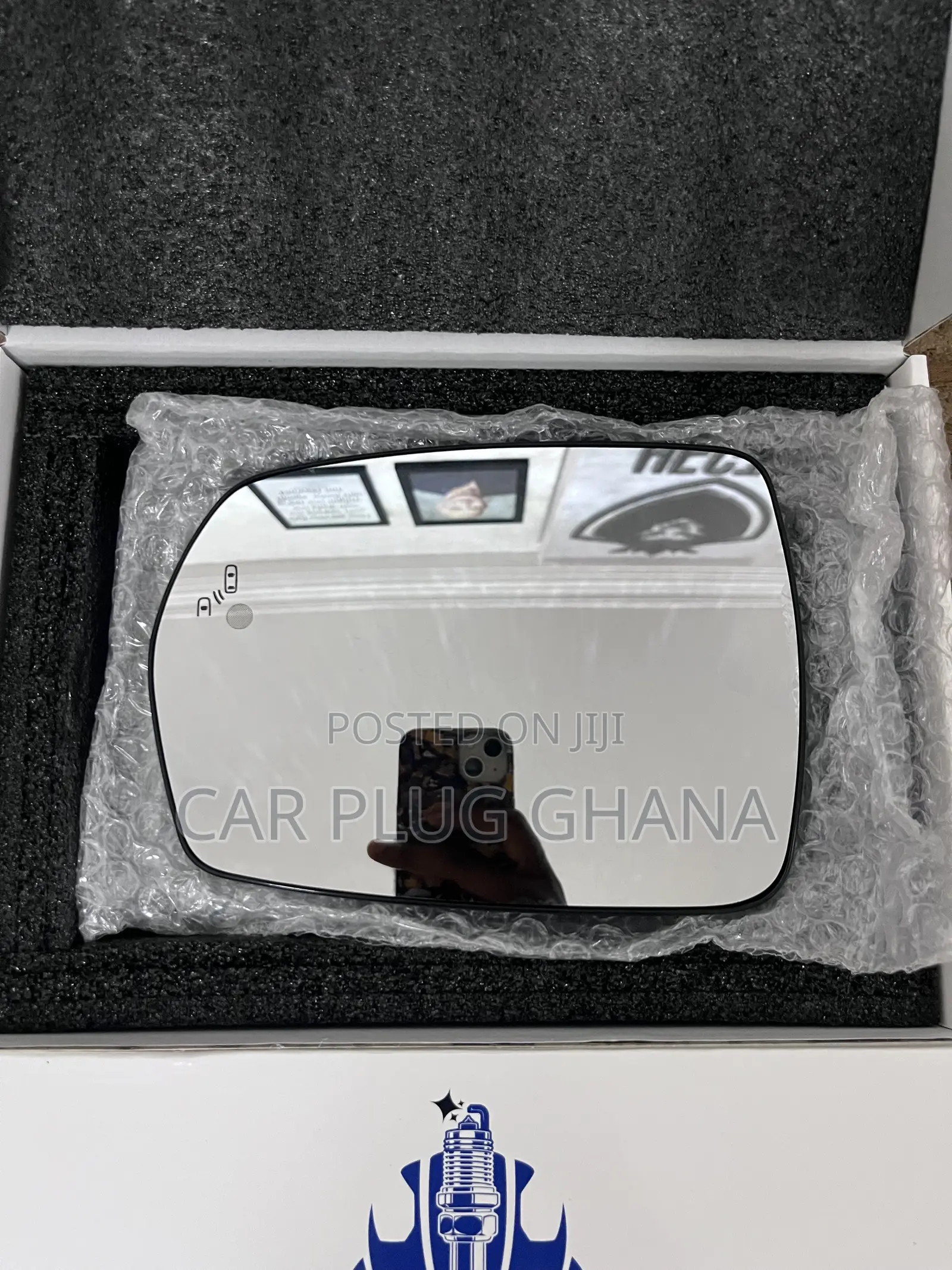 Ford Edge 2016-2024 Side Mirror Glass With Sensor