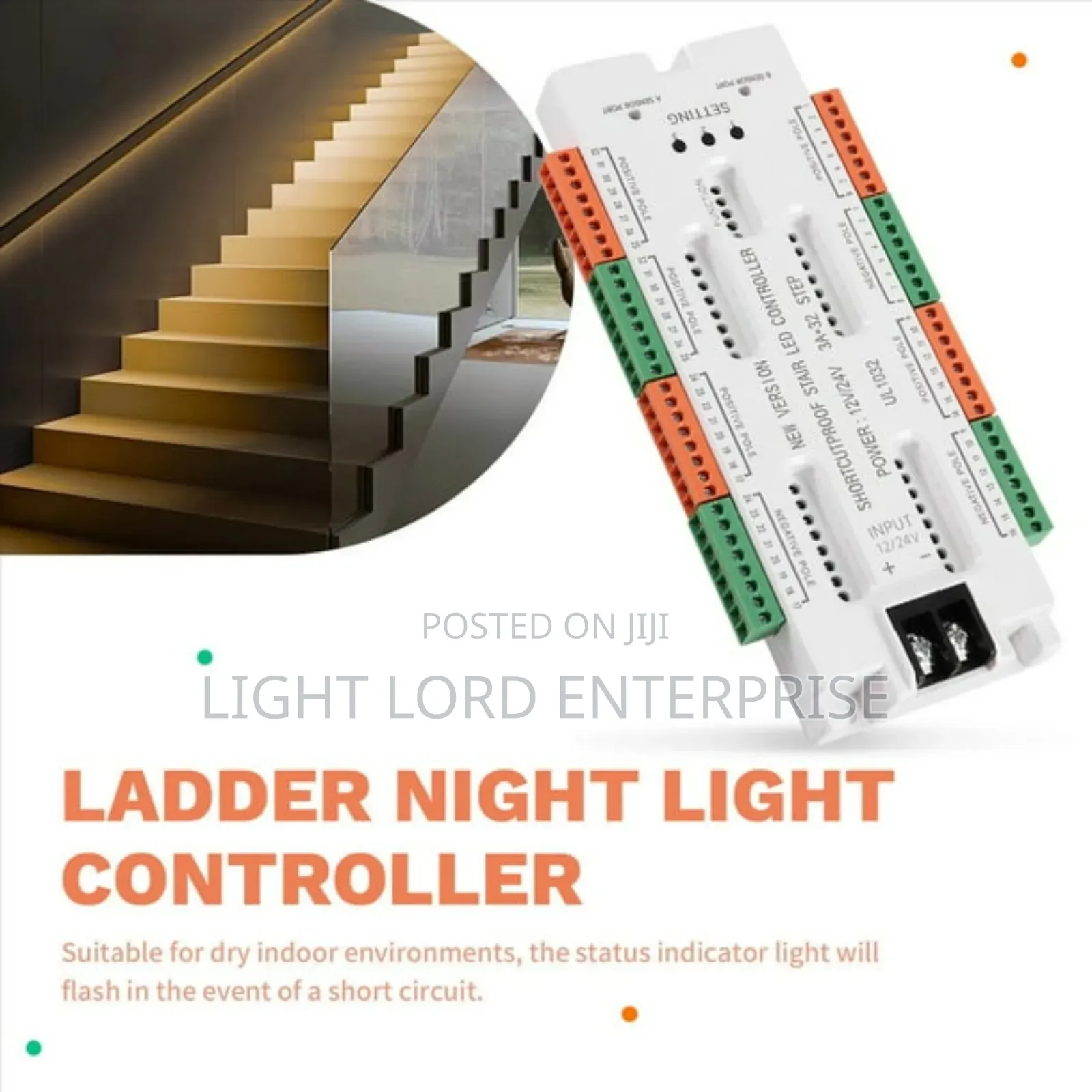 Ladder Night Light Controller