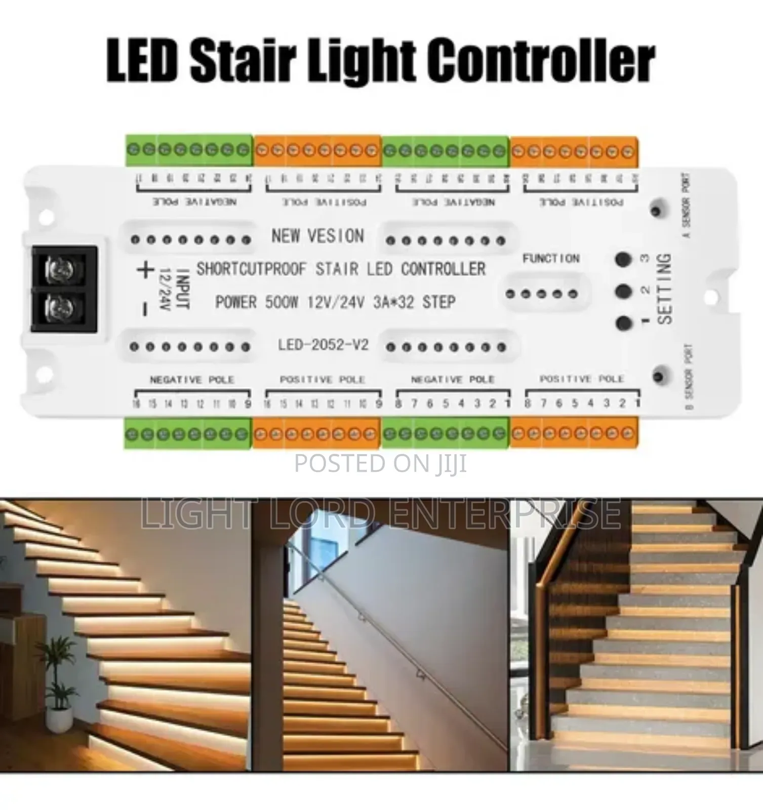 Ladder Night Light Controller