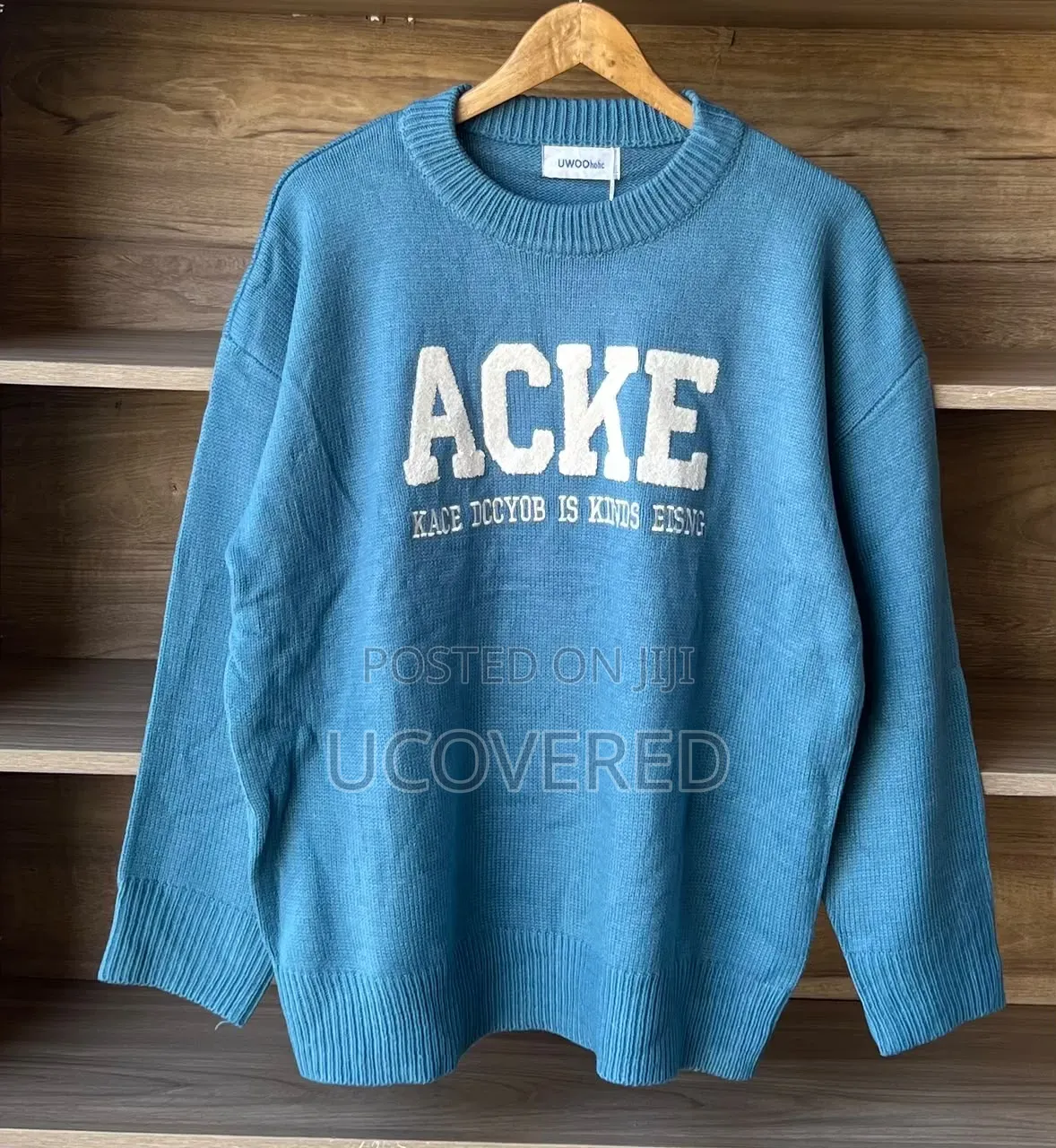Branded Knit Sweater