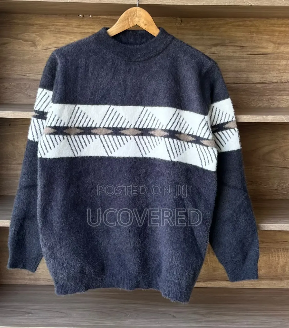 Branded Knit Sweater