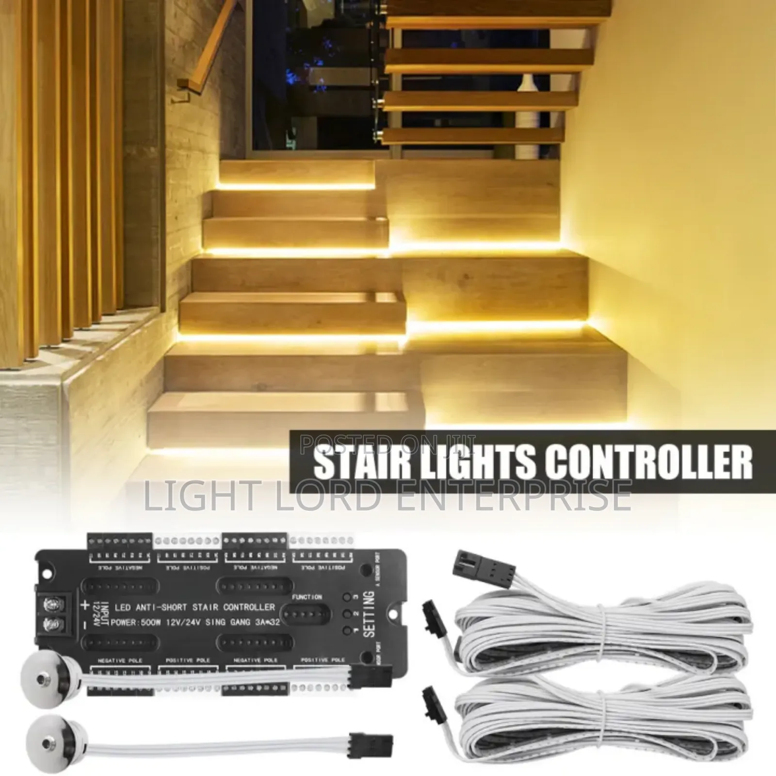 Children Home Decor Intelligent Staircase Controller