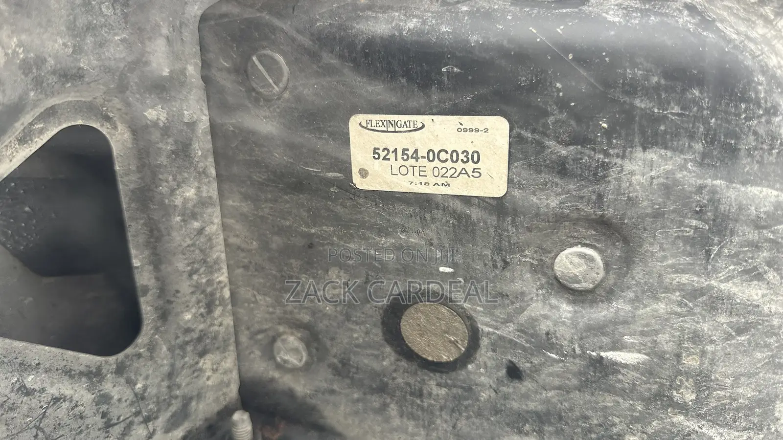 Toyota Tundra 2014-2020 Back Bumper Complete Available as Seen