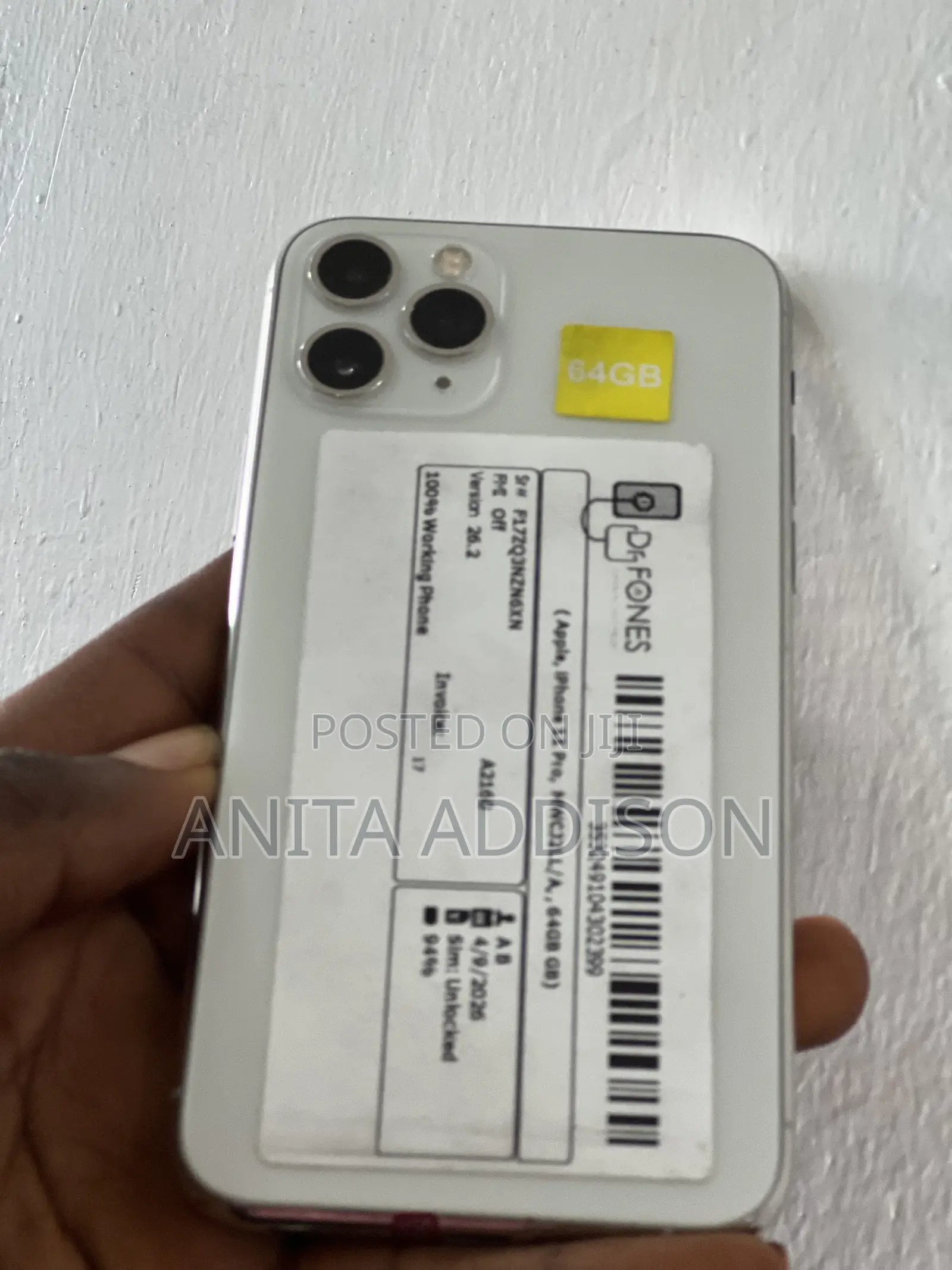 Apple iPhone 11 Pro 64 GB White