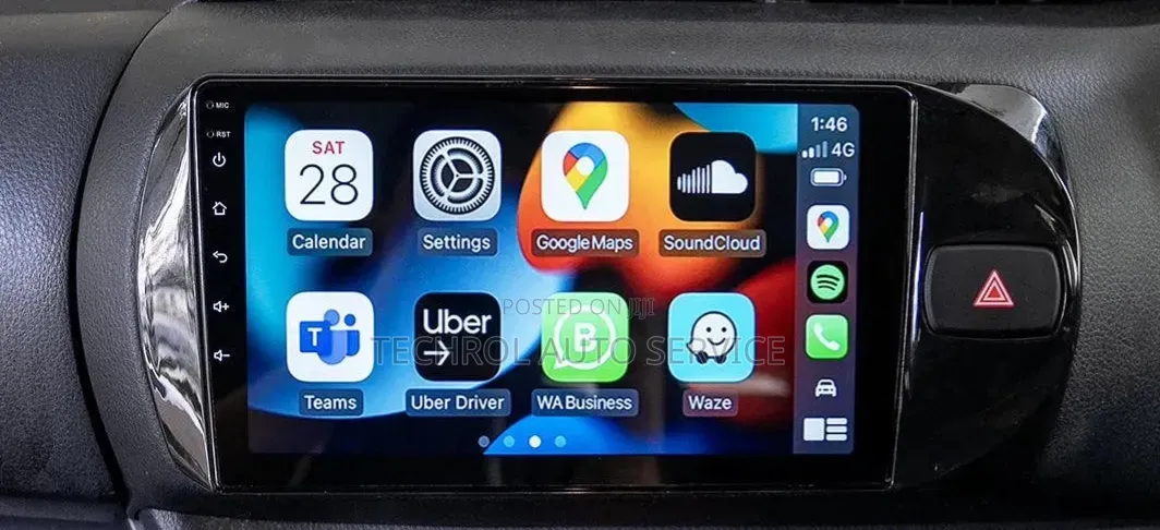 2015 Toyota Vitz Andriod Radio Carplay 2015,16