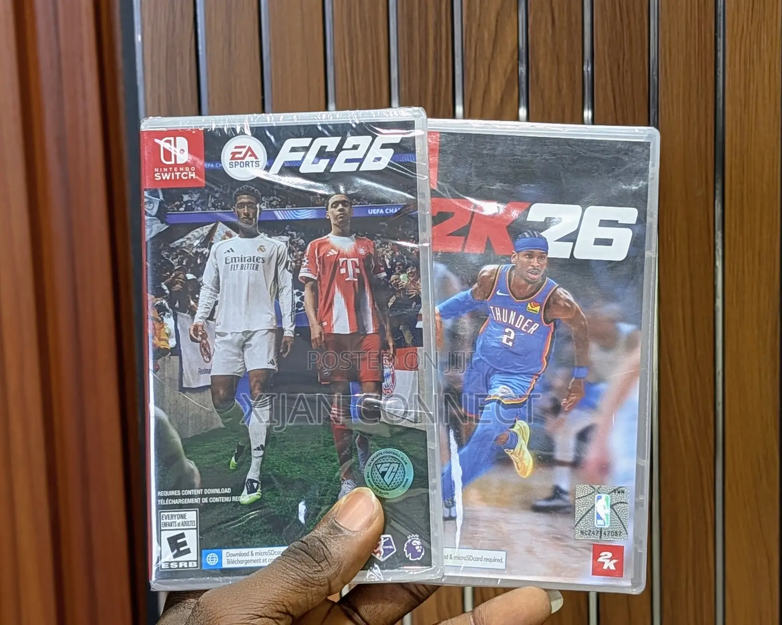 Ea Fc 26 and Nba 2k26 Bundle for Nintendo Switch
