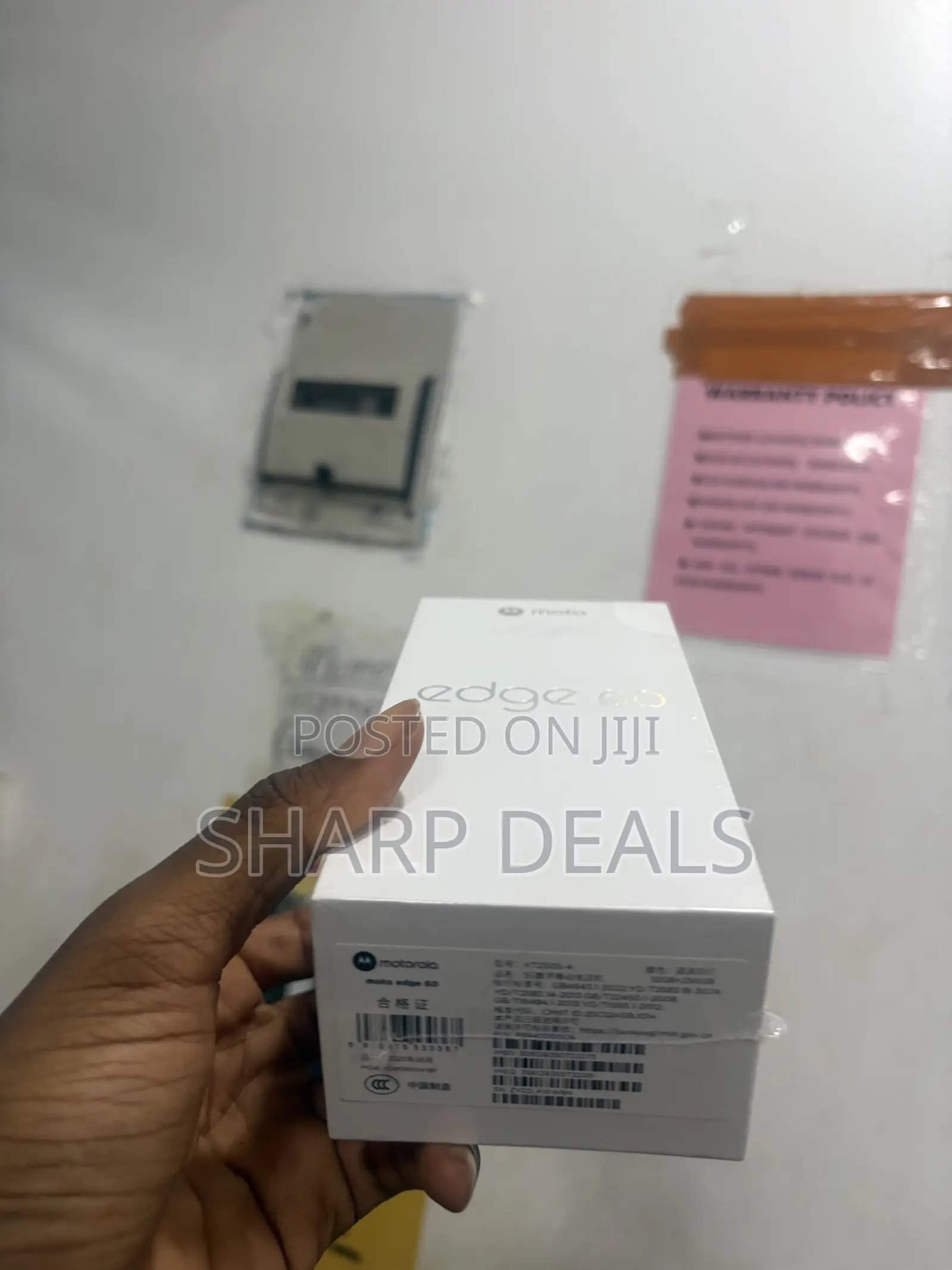 New Motorola Edge 60 256 GB Black