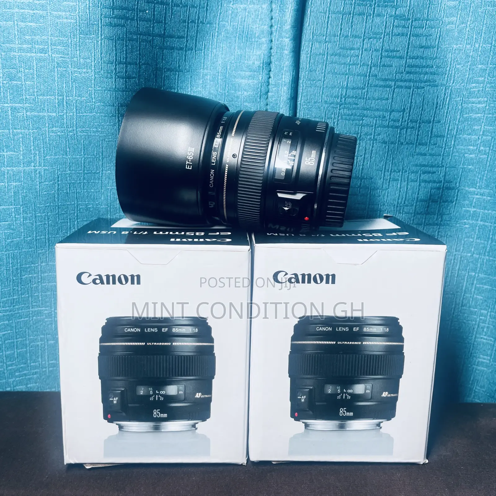 Canon Ef 85mm F1.8 Lens