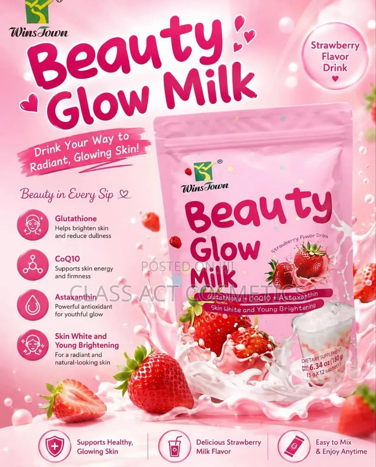 Beauty Glow Milk Drink