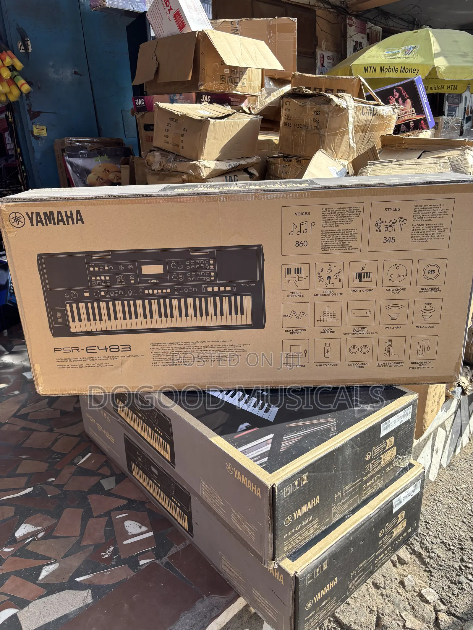 Yamaha PSR-E483 Digital Keyboard