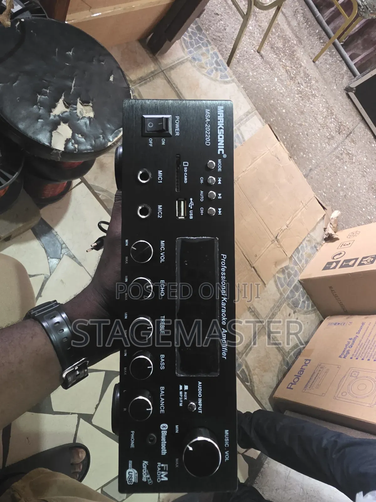 Marksonic Kareokee Amplifier