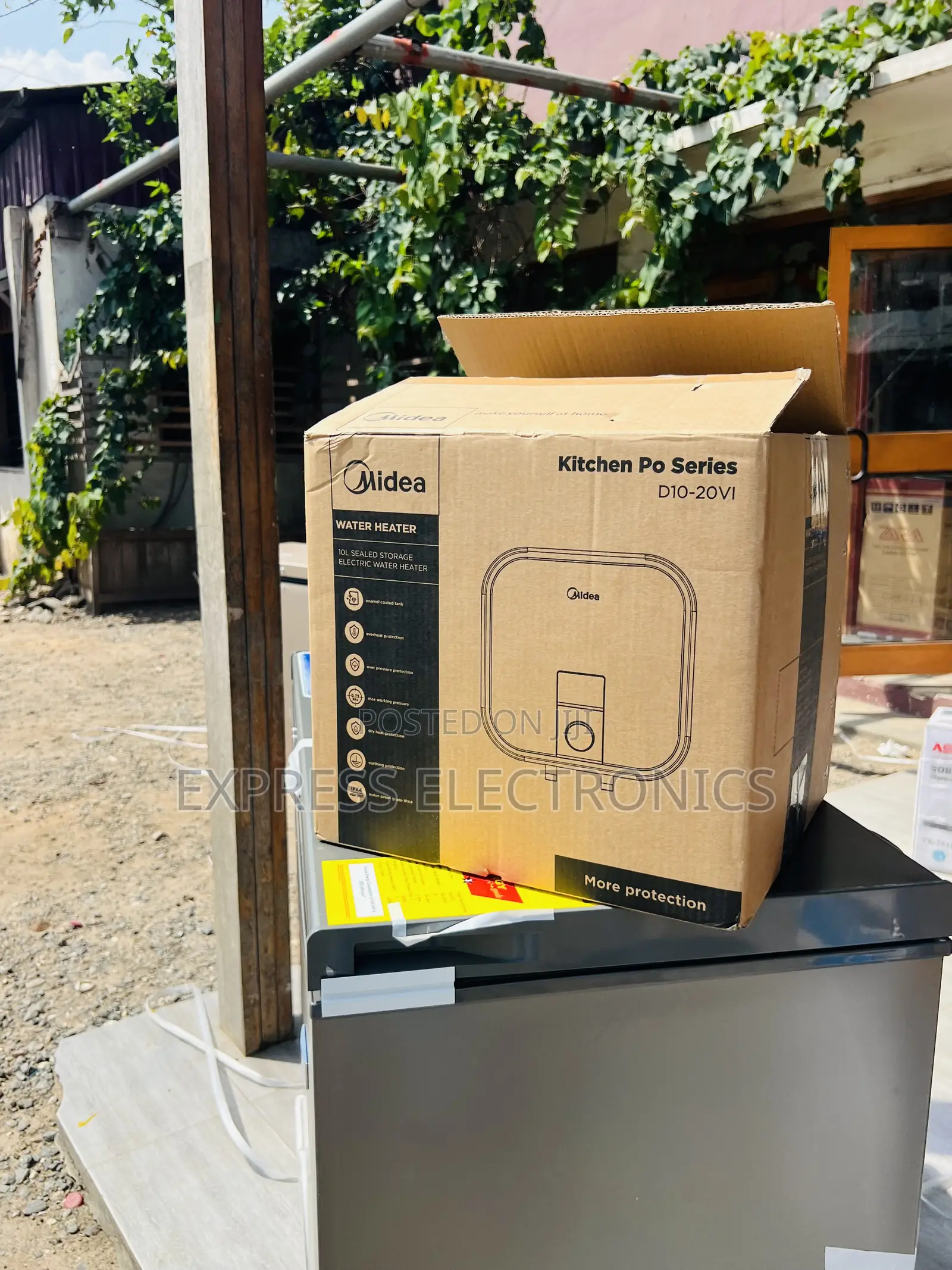Place Your Order Water Heater 10l Midea — 