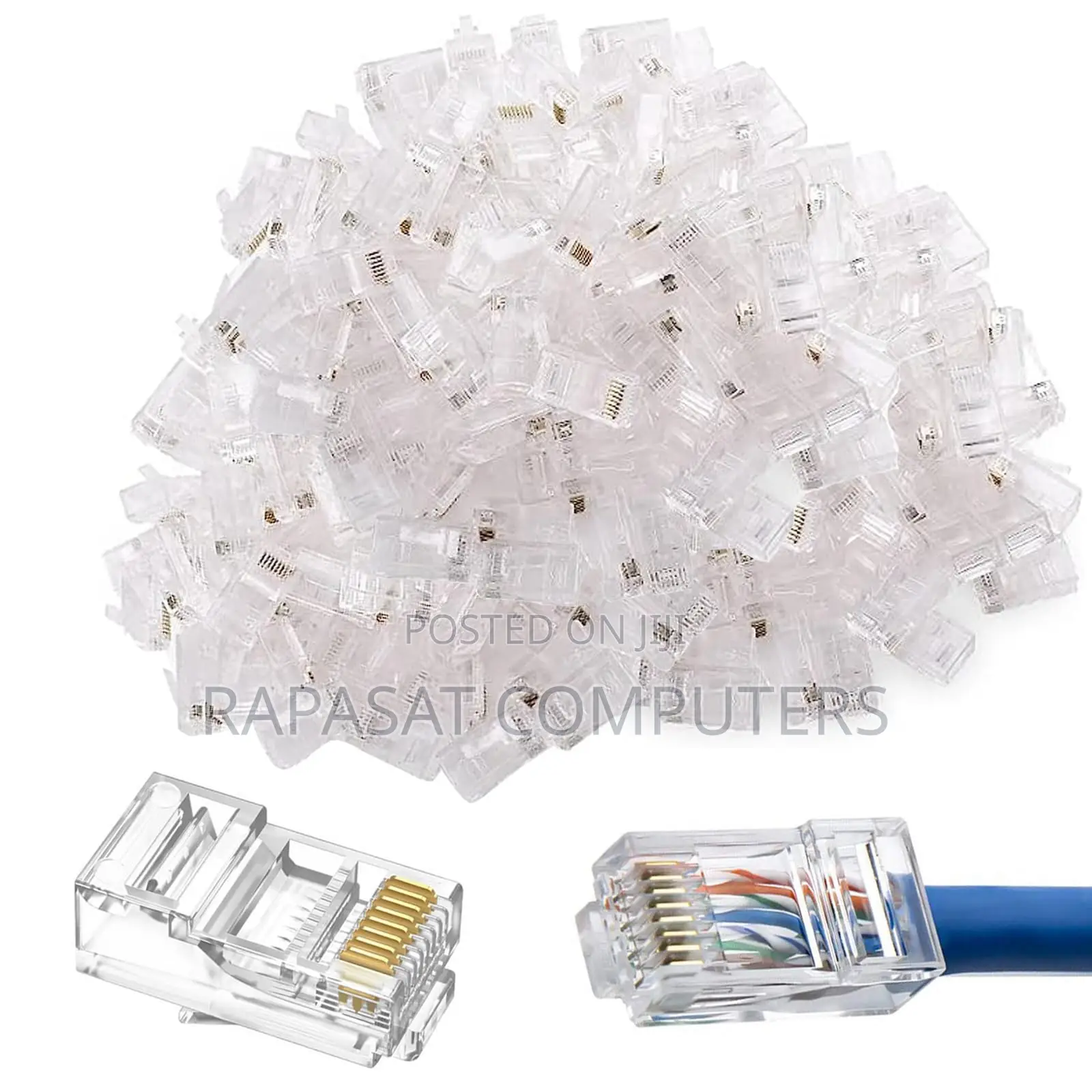 Cat 6 Rj45 Connectors (1000pcs/Pack)
