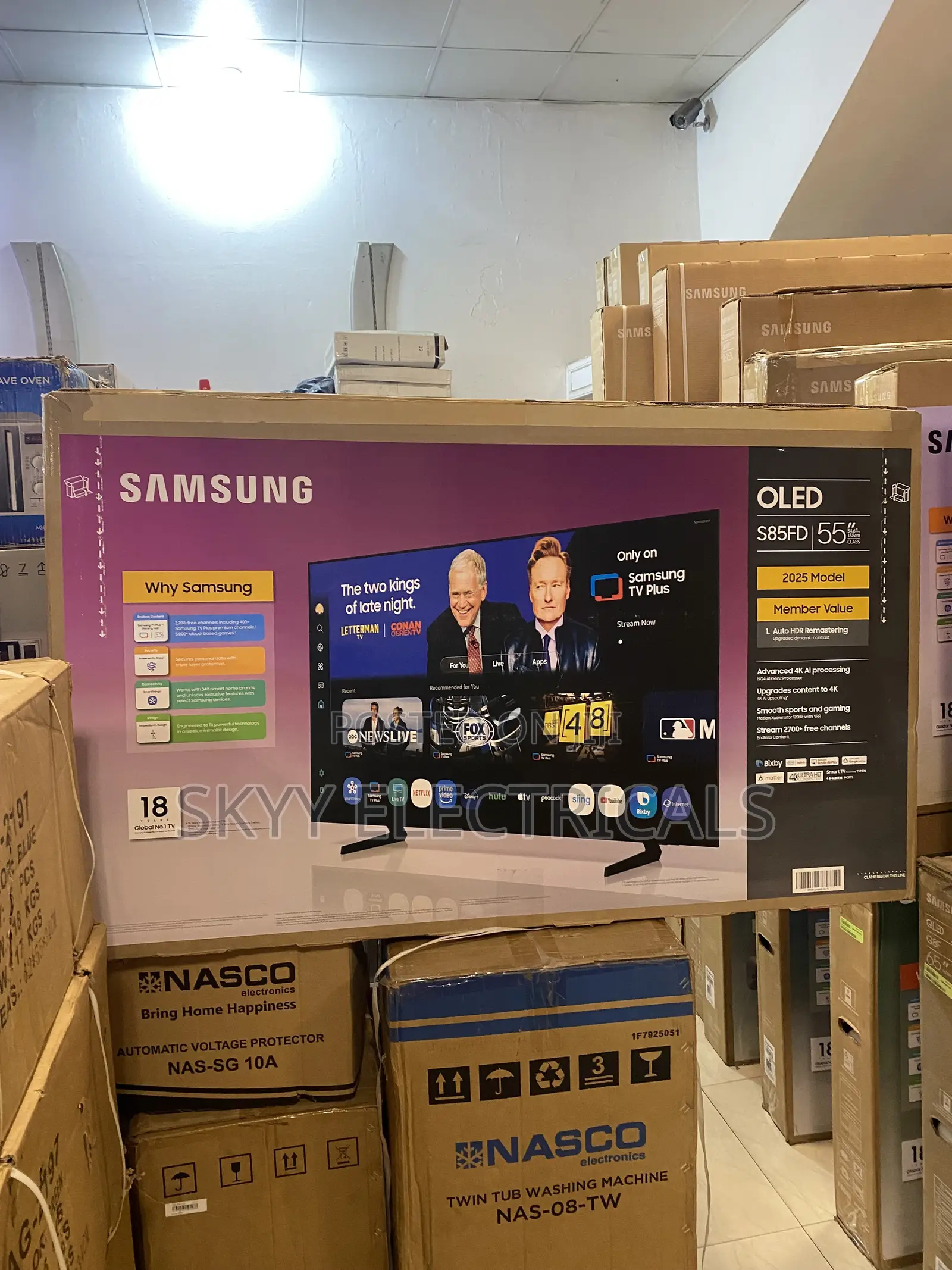 Samsung 55 Olod Smart Satellite New Tv