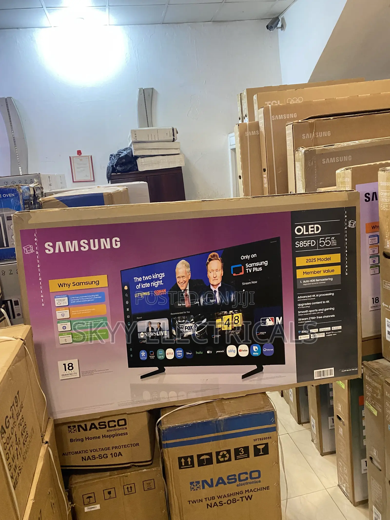 Samsung 55 Olod Smart Satellite New Tv