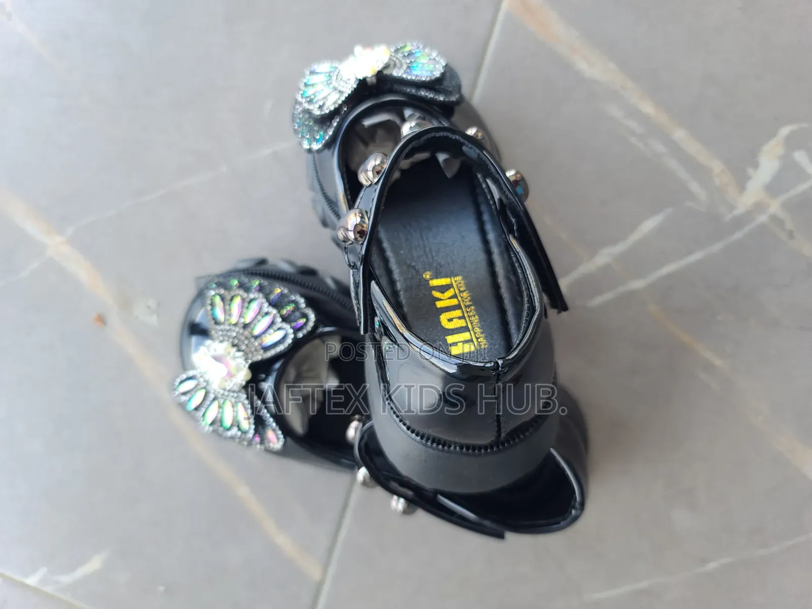 Quality Girls Bow / Butterfly Shoes