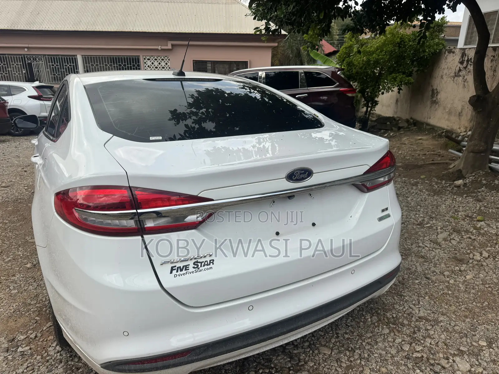 Ford Fusion SE AWD 2017 White