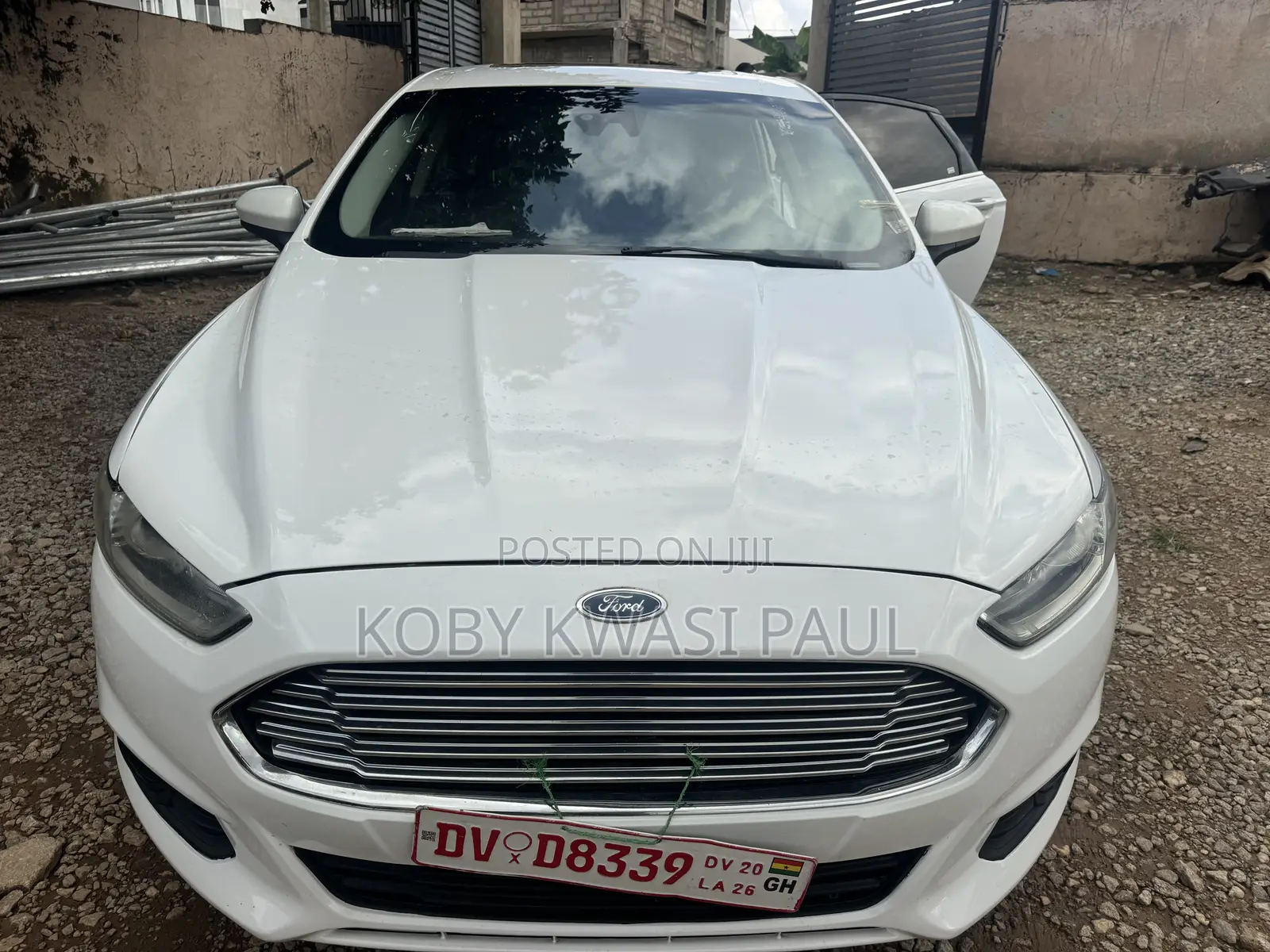 Ford Fusion SE AWD 2017 White