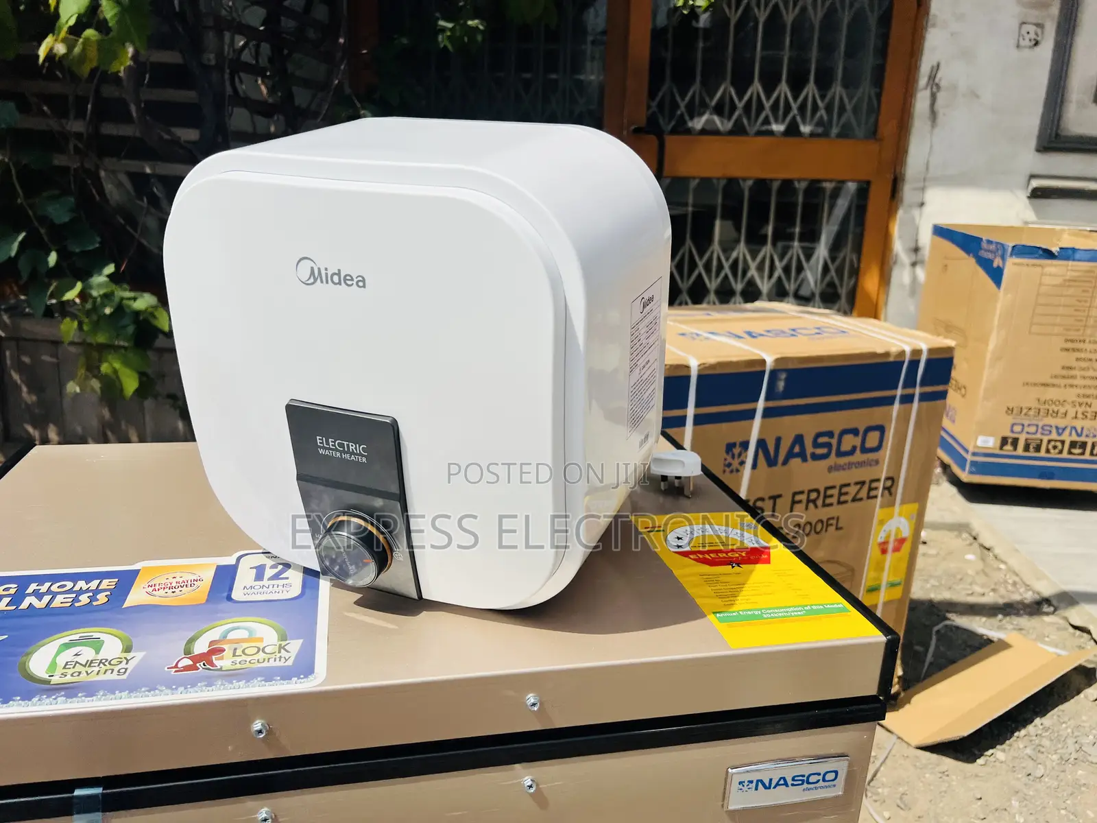 Place Your Order for Midea Water Heater White 15l