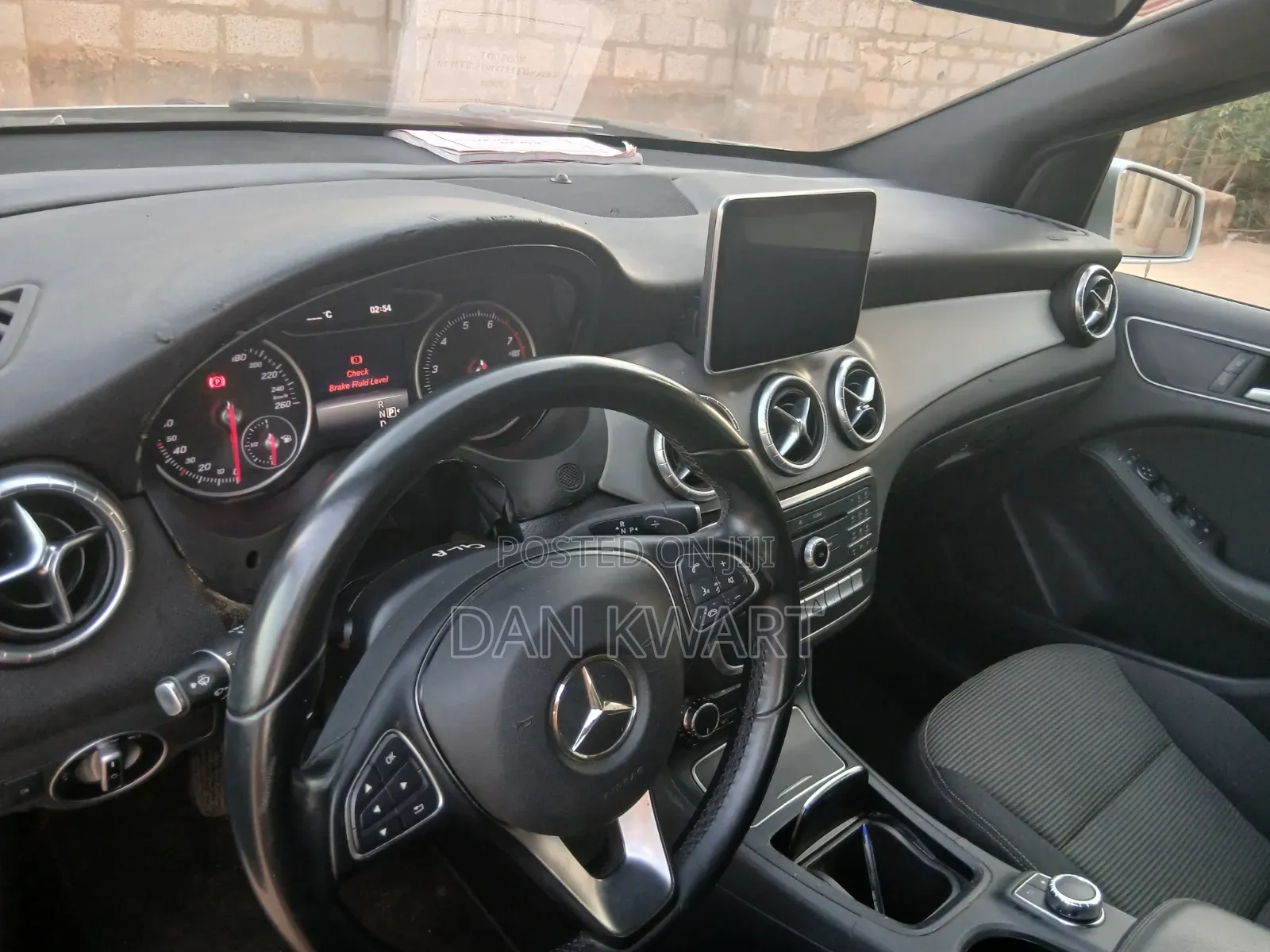Mercedes-Benz B-Class 2015 Silver