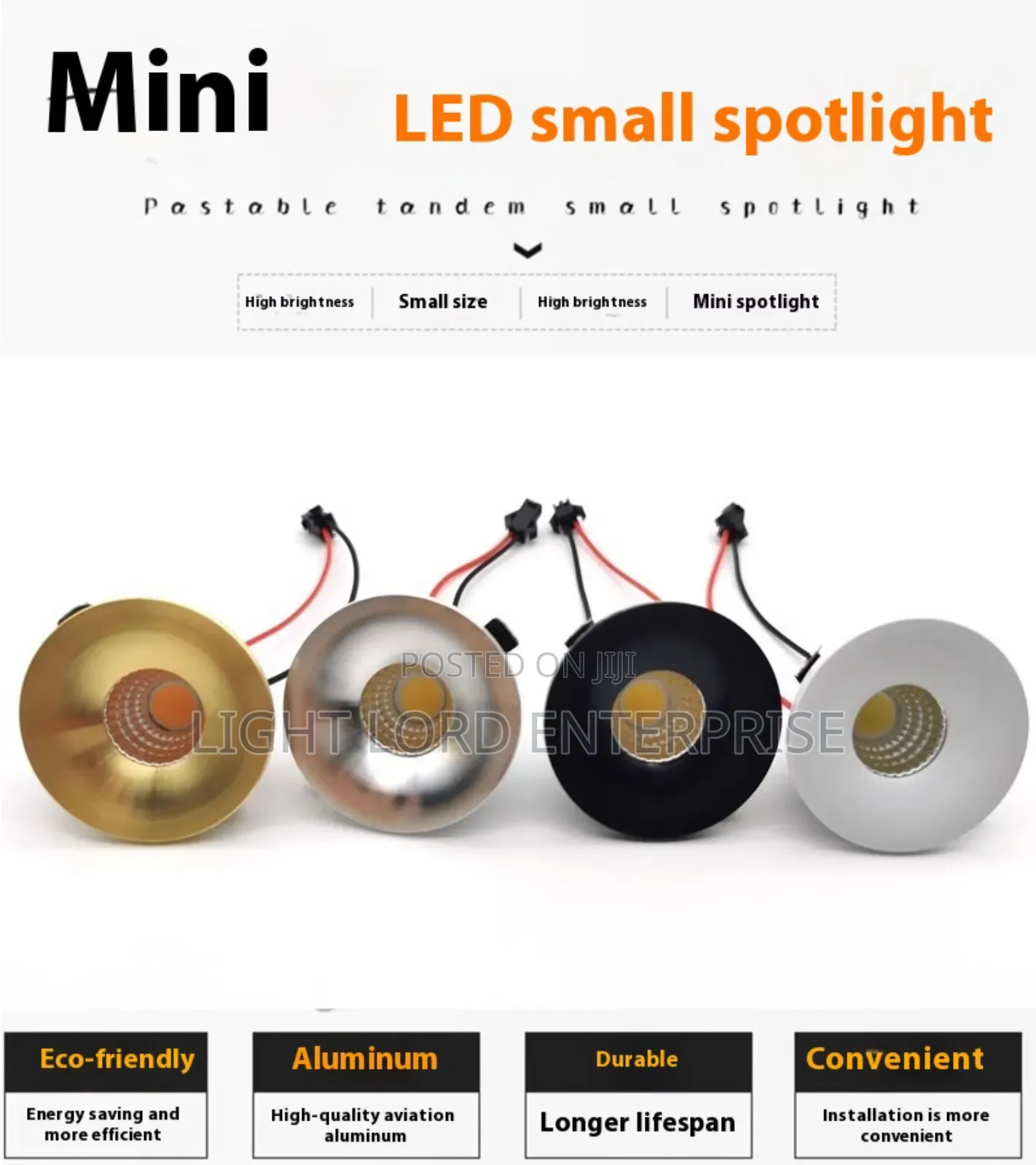 Small Mini Spot Light 3watts