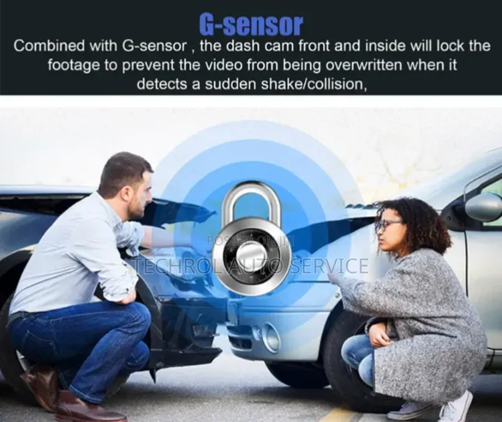 3 Lens Dash Cam, Front, Inside and Rear Recording