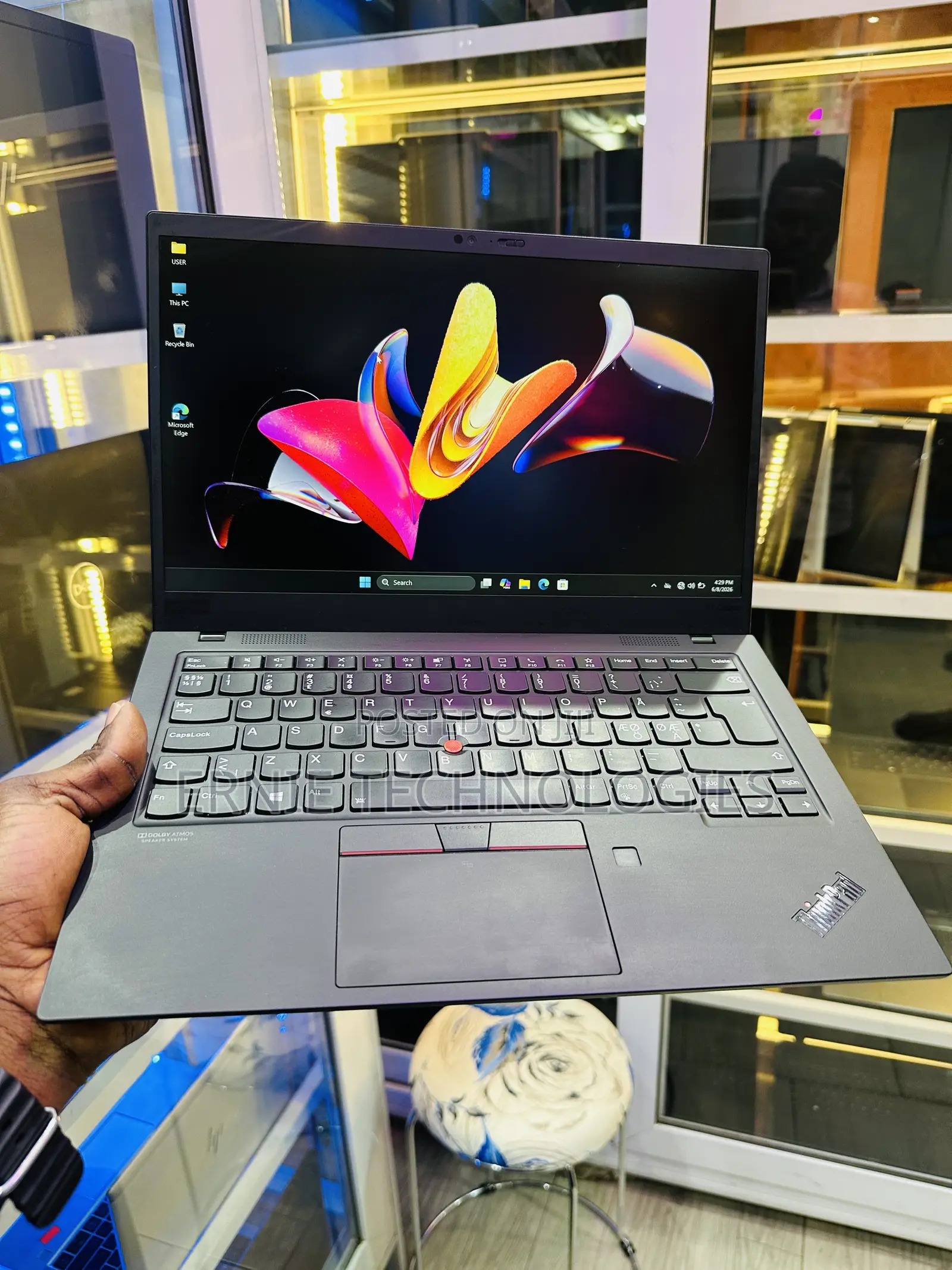 Laptop Lenovo ThinkPad X1 Carbon 16GB Intel Core i7 SSD 256GB
